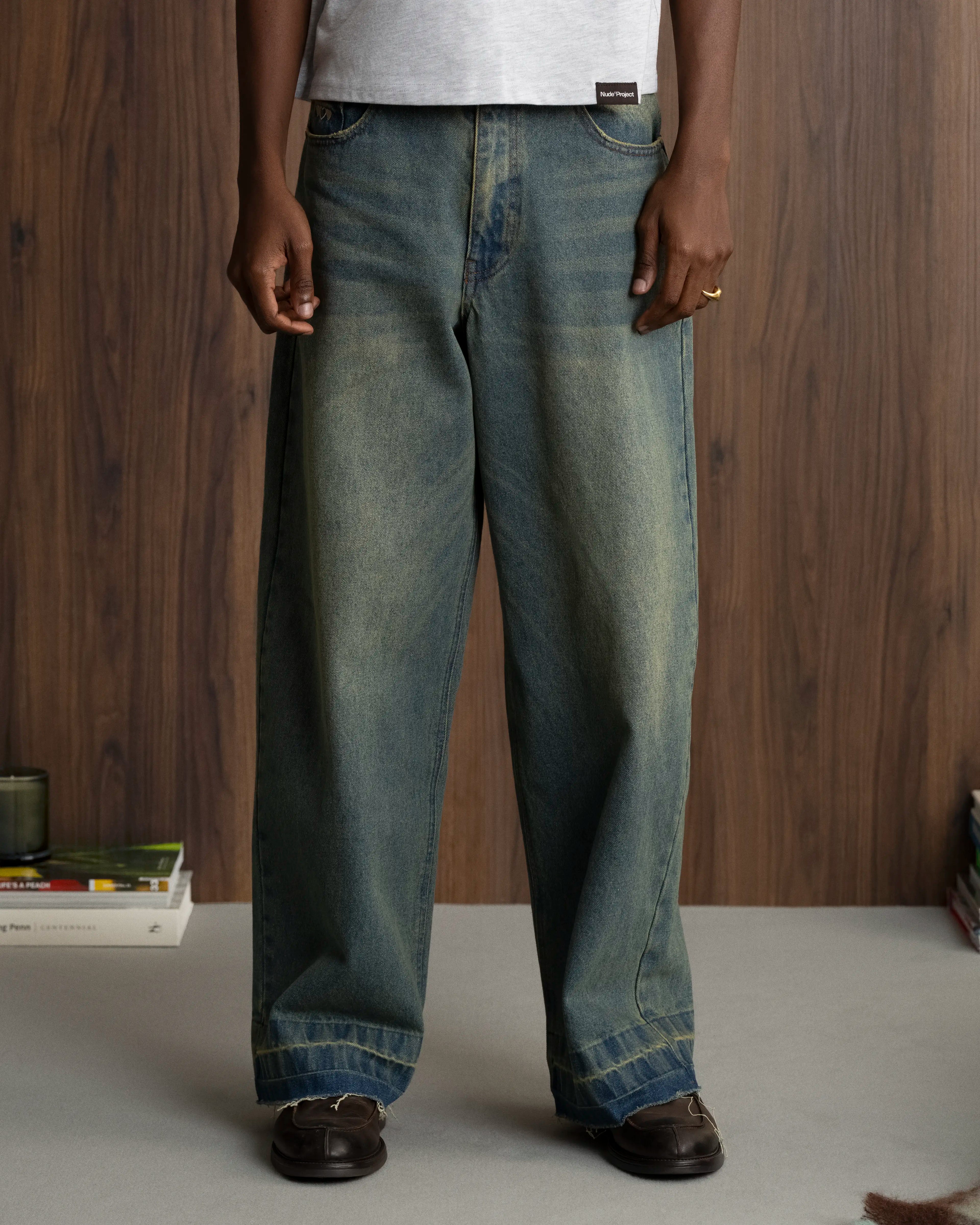 Pantalón Baggy Dirty Wash Old
