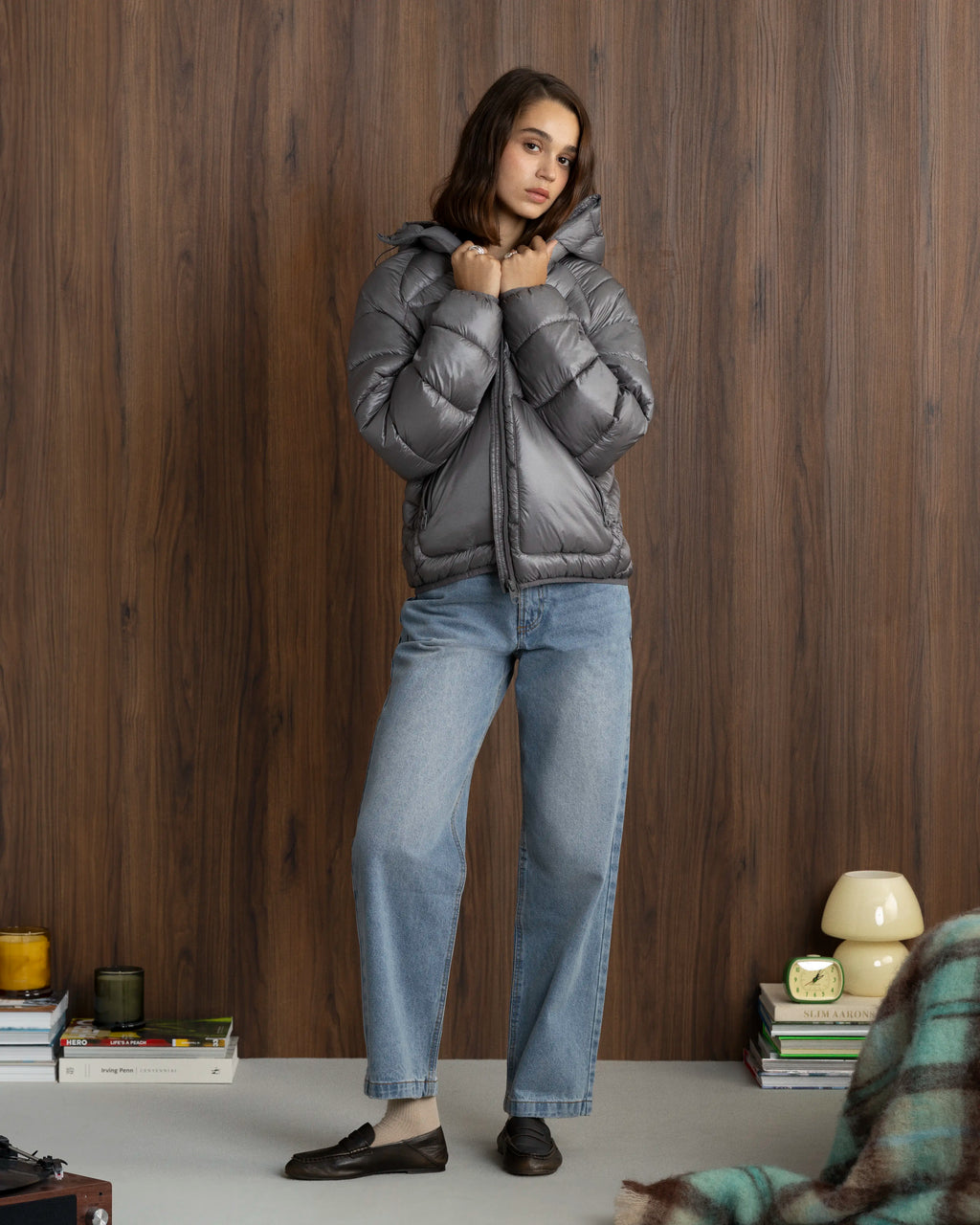 Iconic Puffer Jacket Grey