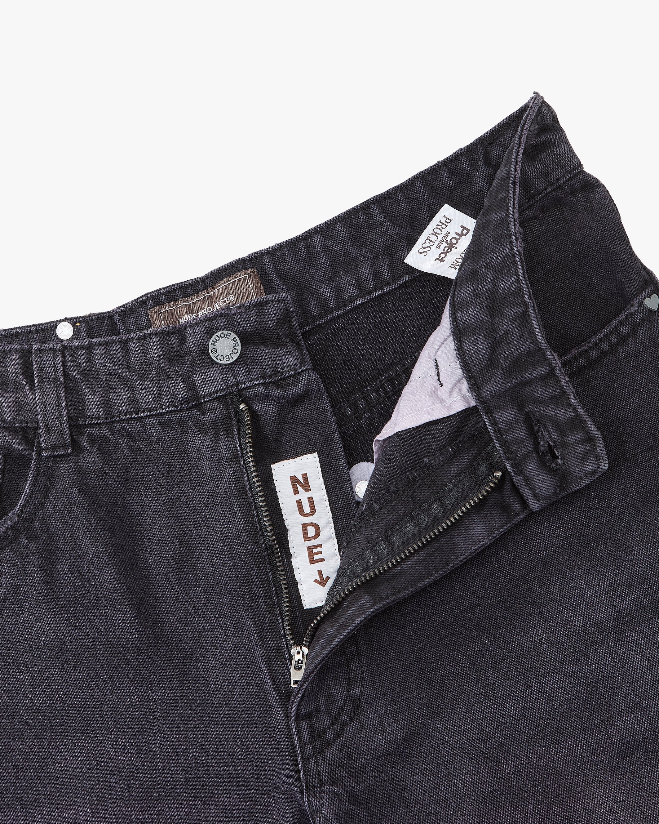 Pantalón Baggy Negro Rose Wash Old