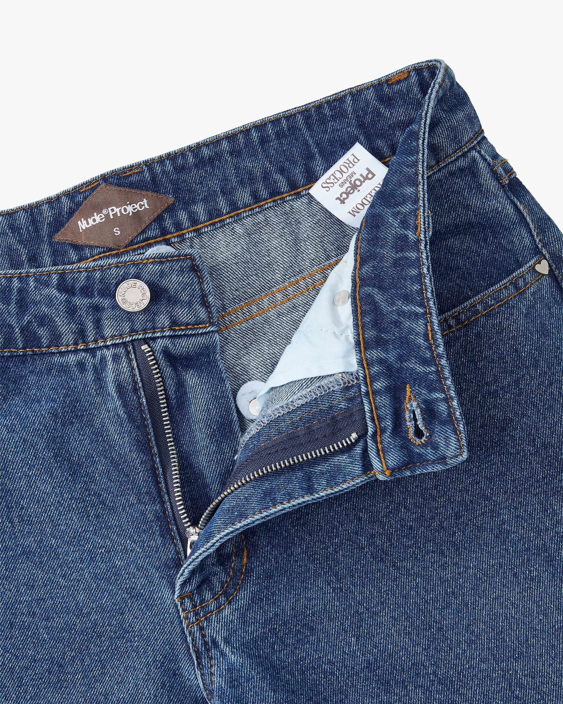 Pantalón Baggy Indigo Old Woman