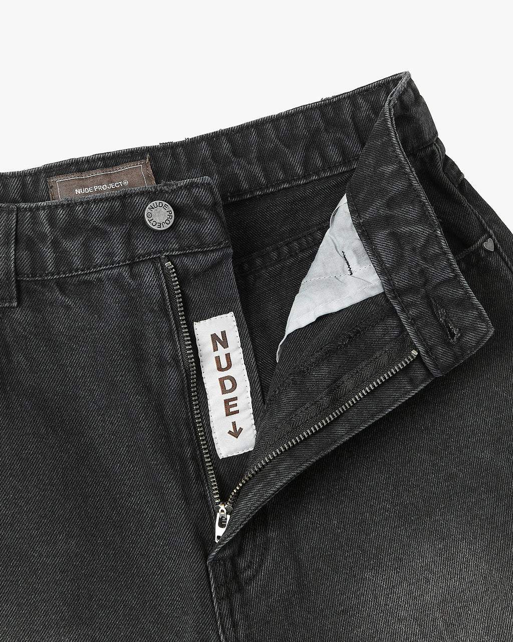 Pantalón Corto Baggy Negro Old Denim