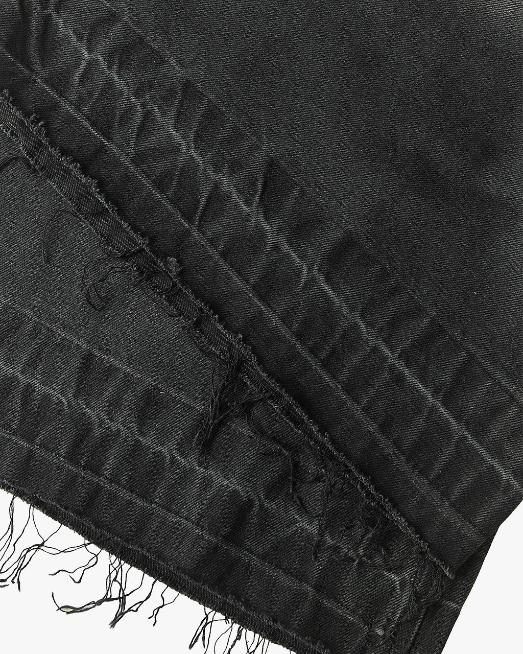 Pantalón Corto Baggy Negro Old Denim