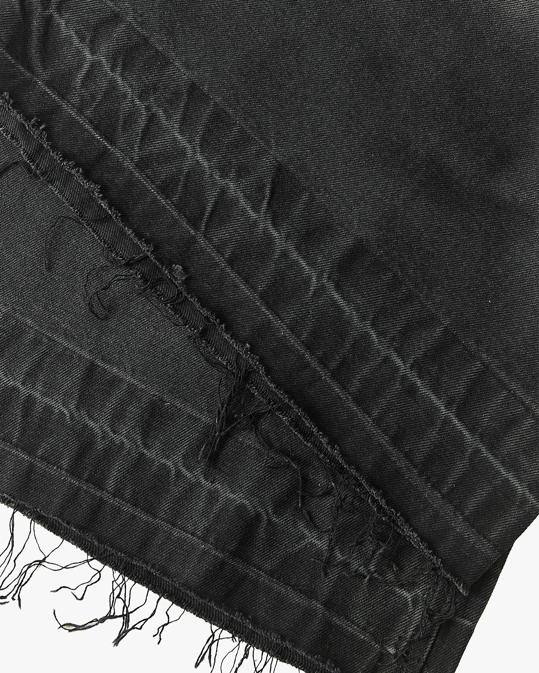 Pantalón Corto Baggy Negro Old Denim