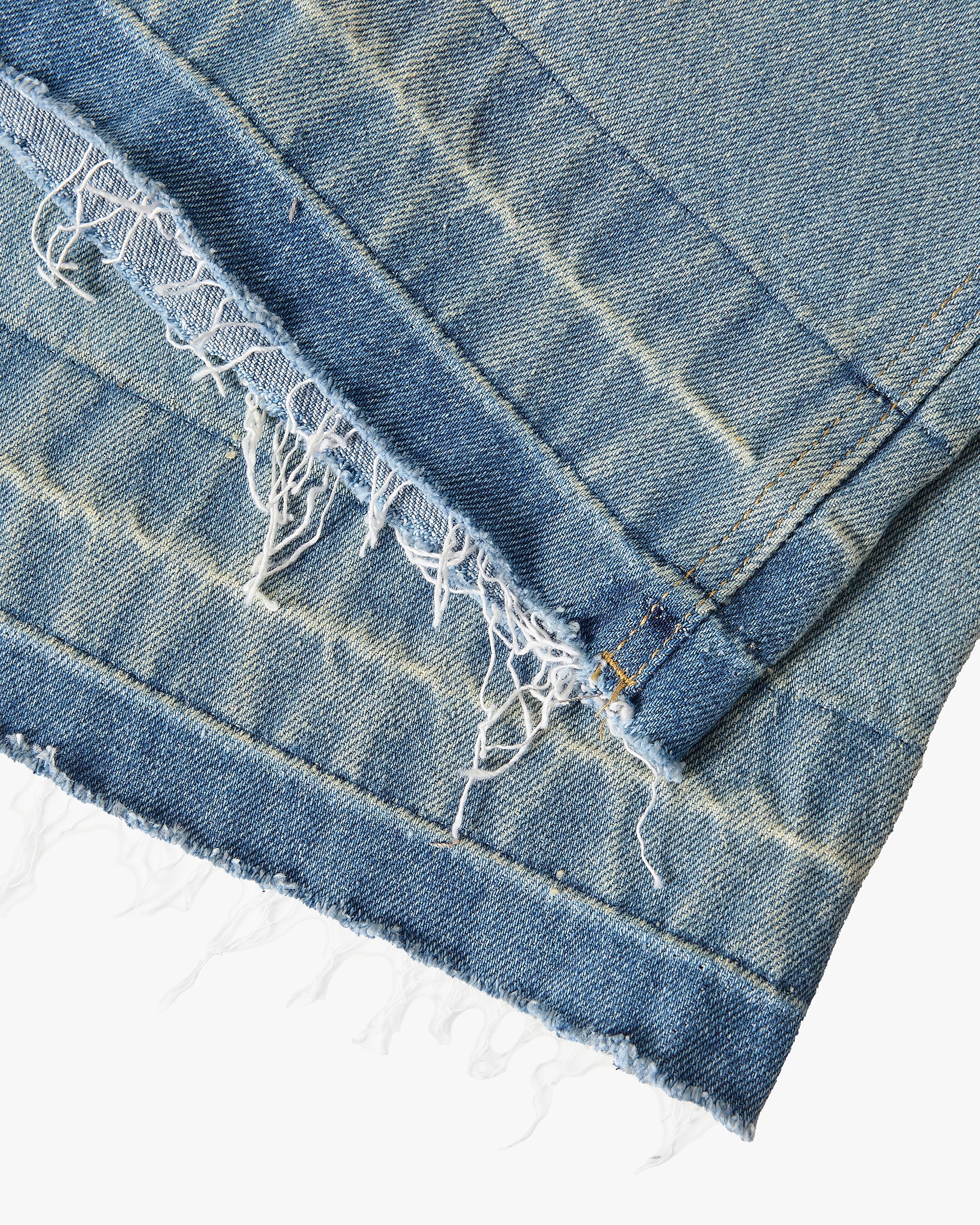 Pantalón Corto Baggy Old Denim Flower