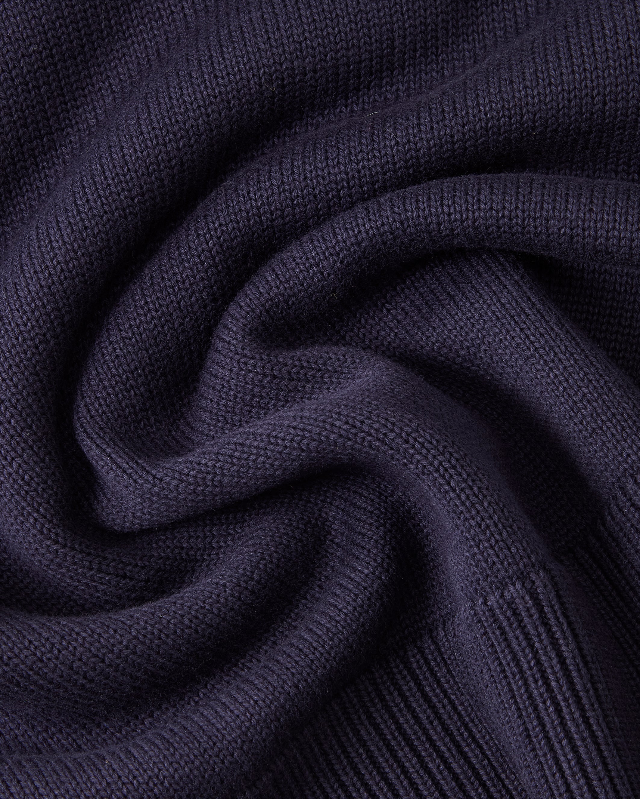 Teddy Knit Sweater Blue