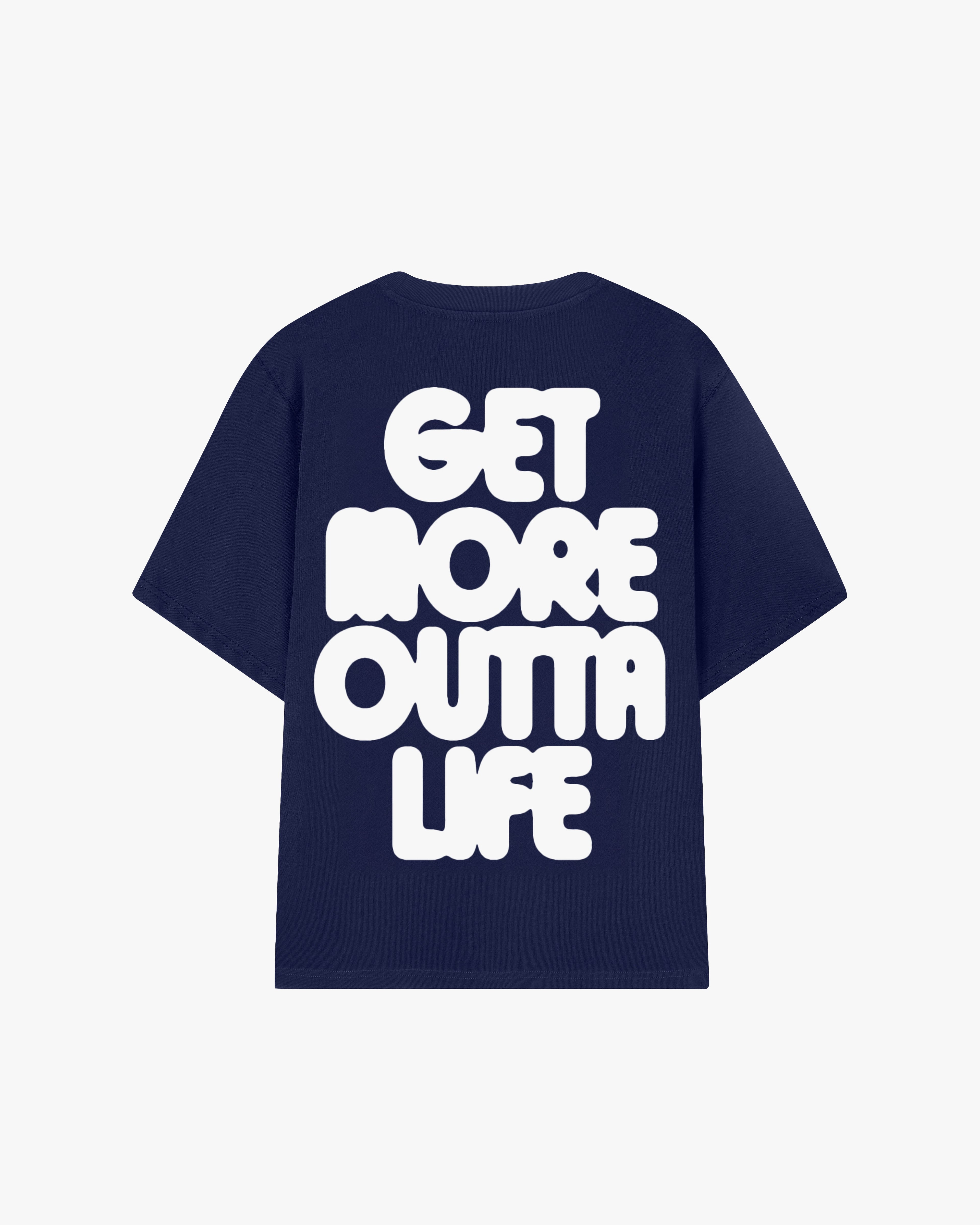 Camiseta Always Late Azul Marino