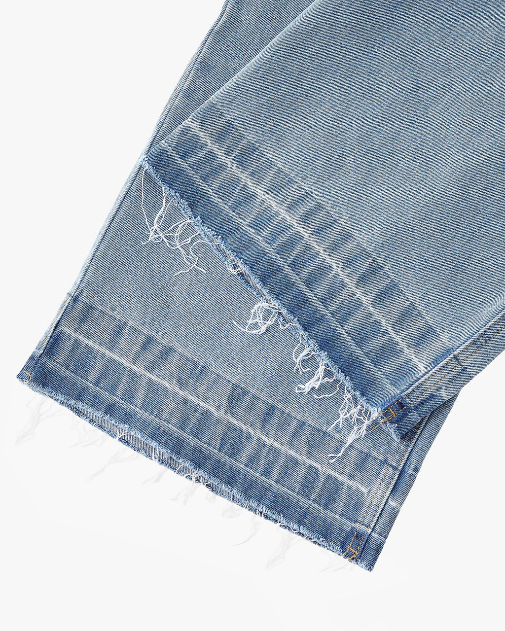 Old Baggy Denim Fantasy Jewel Flowers