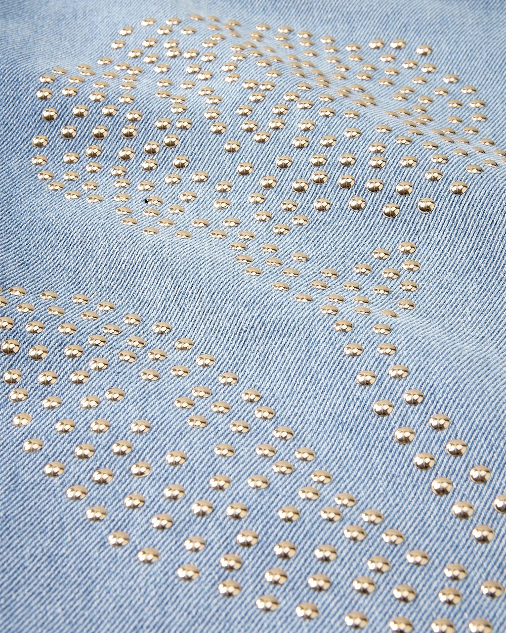 Old Baggy Denim Fantasy Jewel Flowers