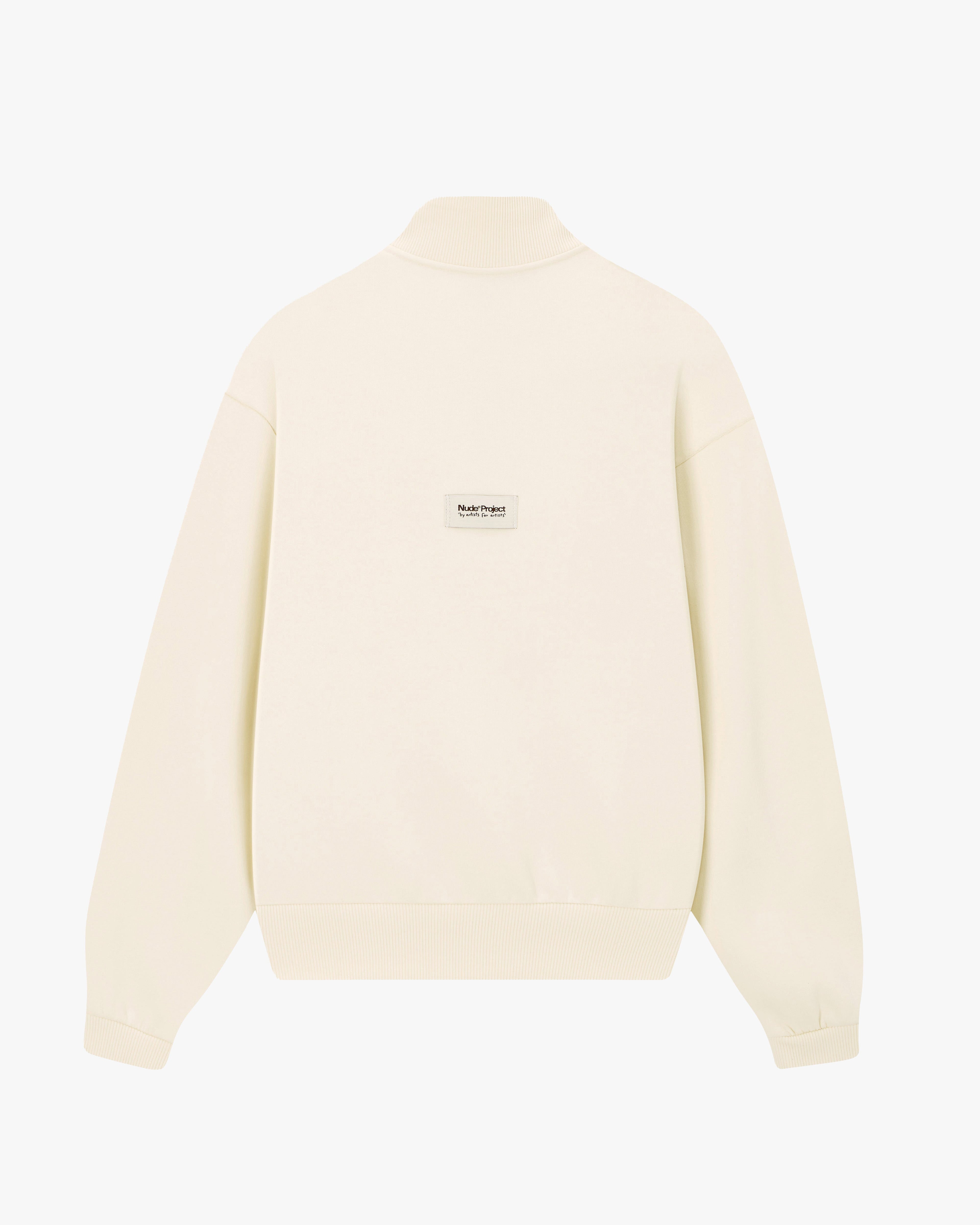 Quarter Zip Origins Blanco Crema