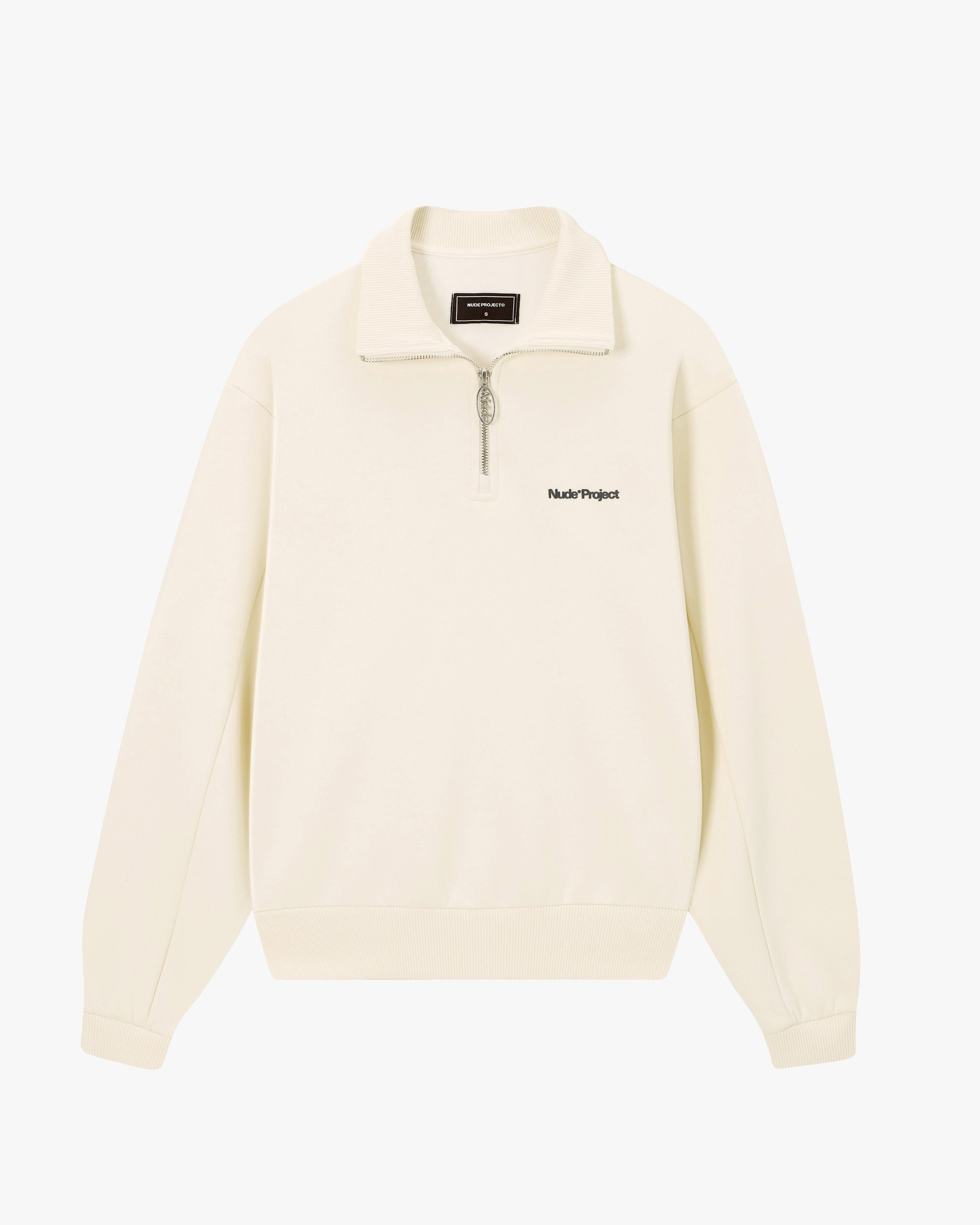 Quarter Zip Origins Blanco Crema