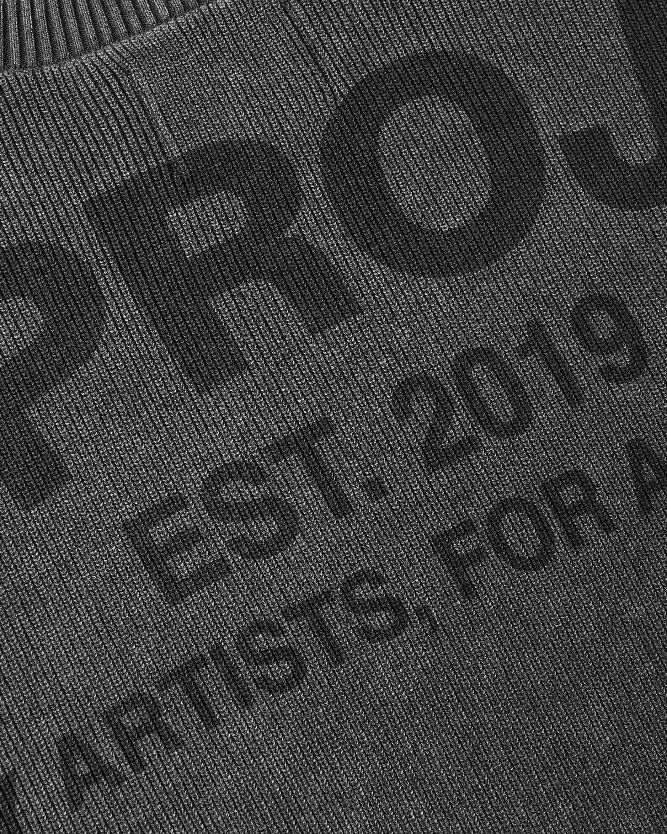 Perfect Cropped Knit Sweater Ash