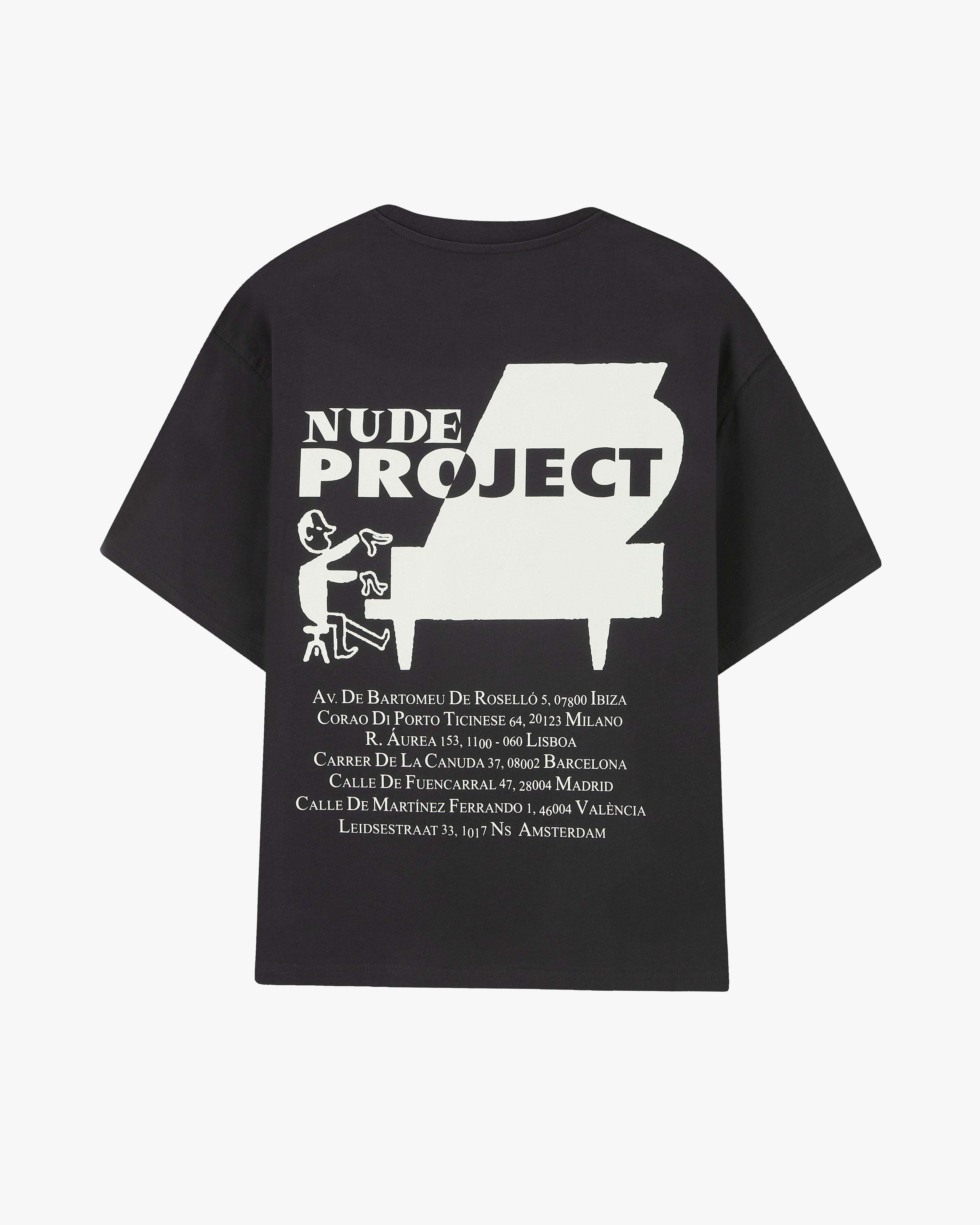 Piano Tee Black