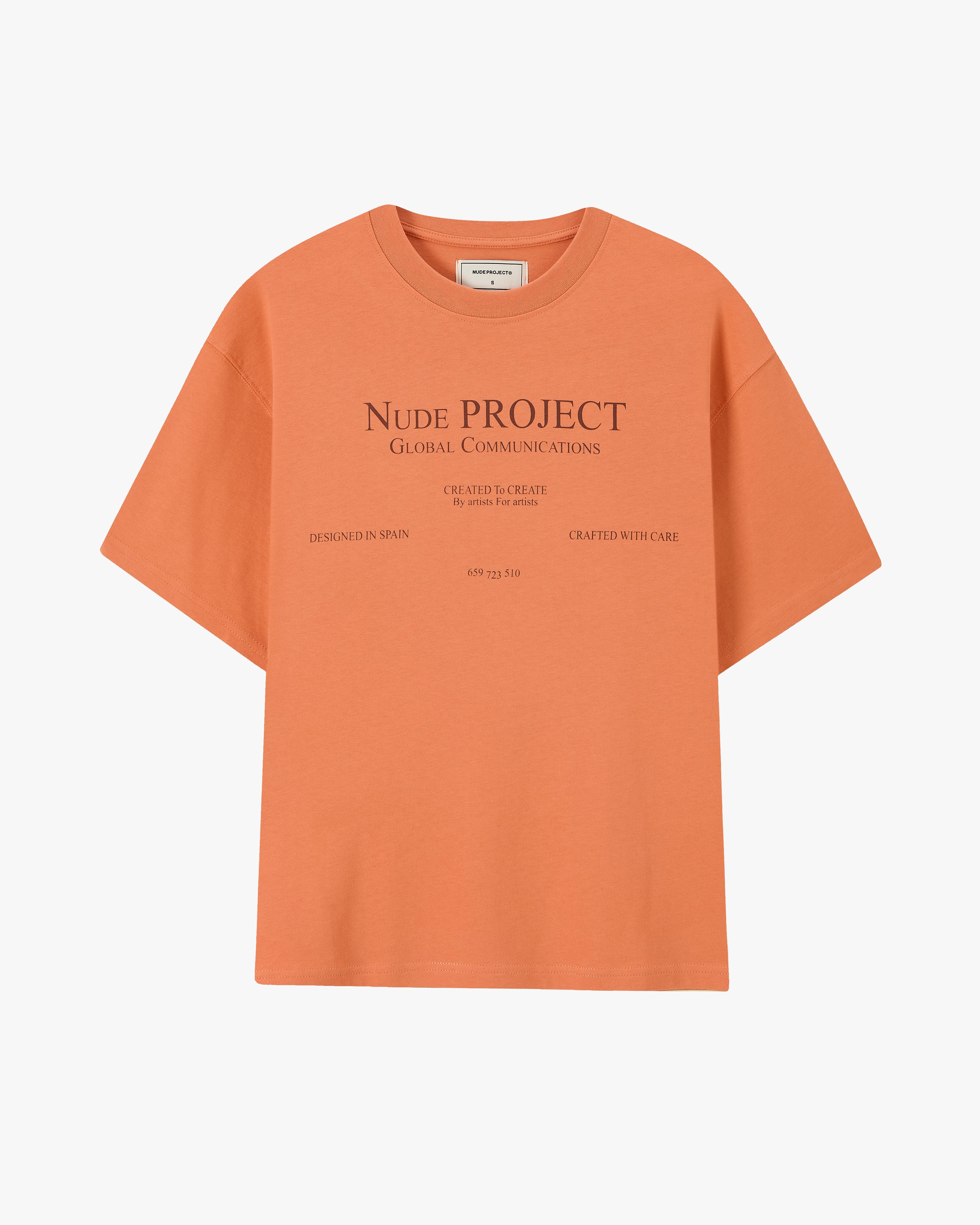 Piano Tee Orange