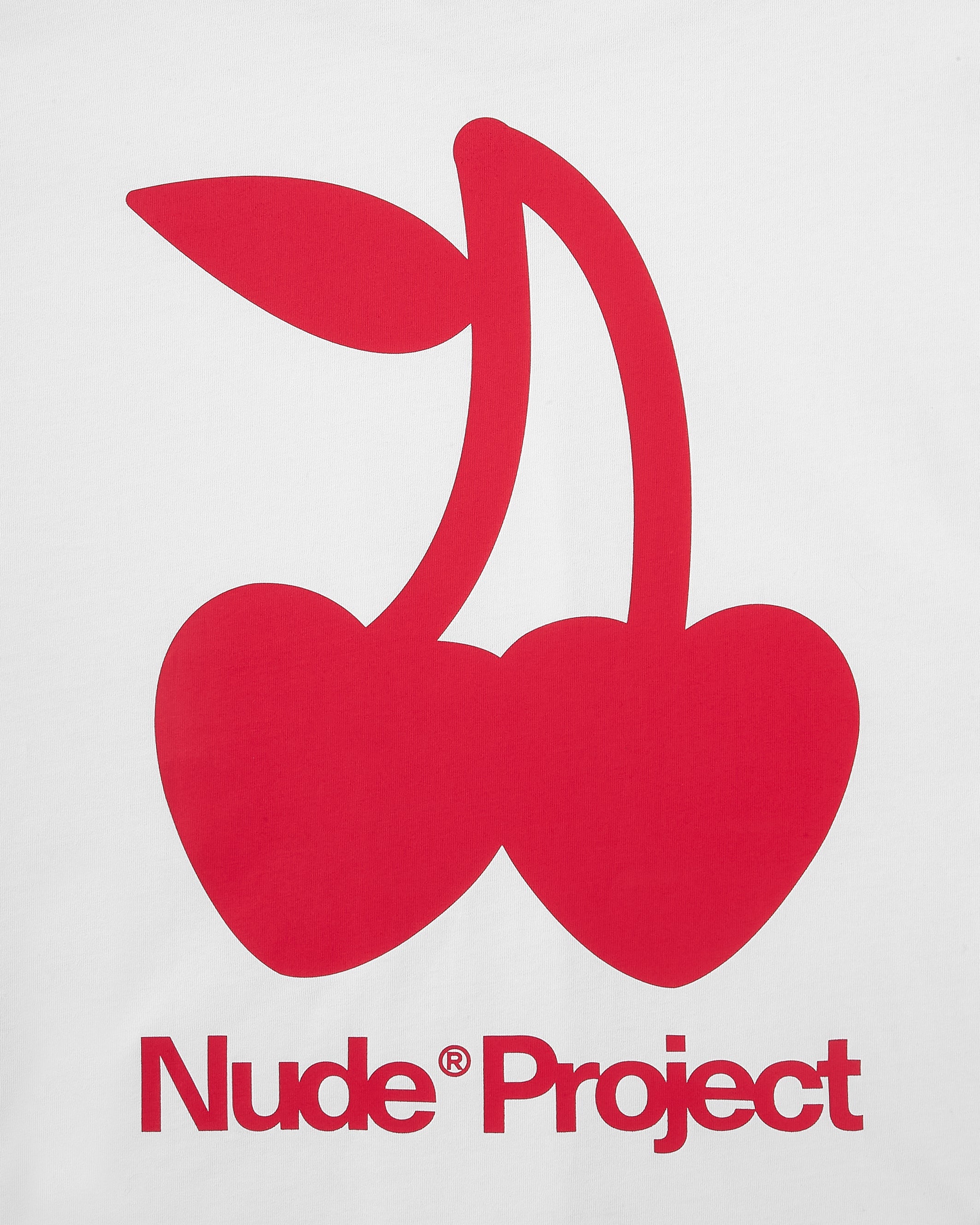 Camiseta Cherry Logo Blanca