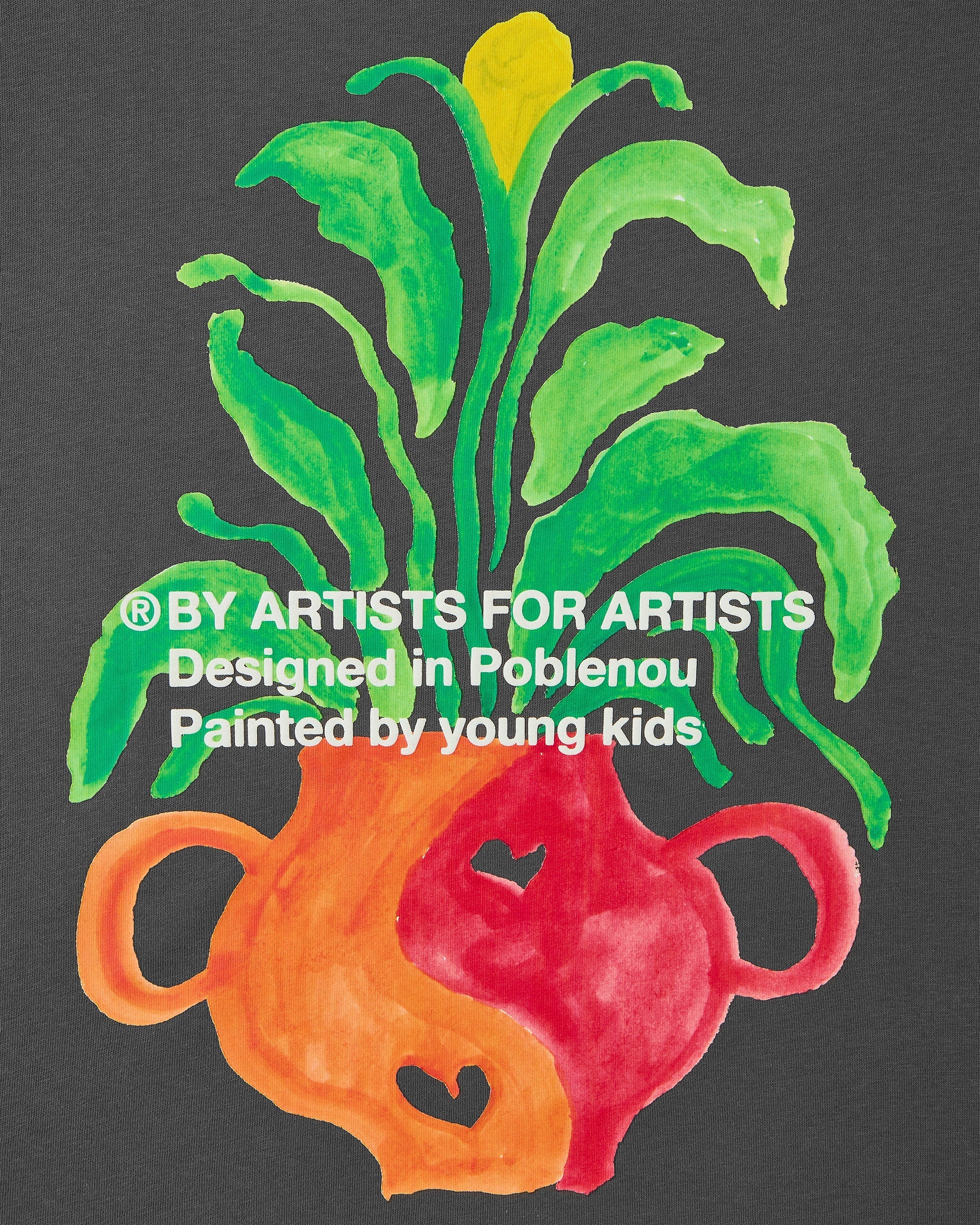 Camiseta Plant Gris Oscuro