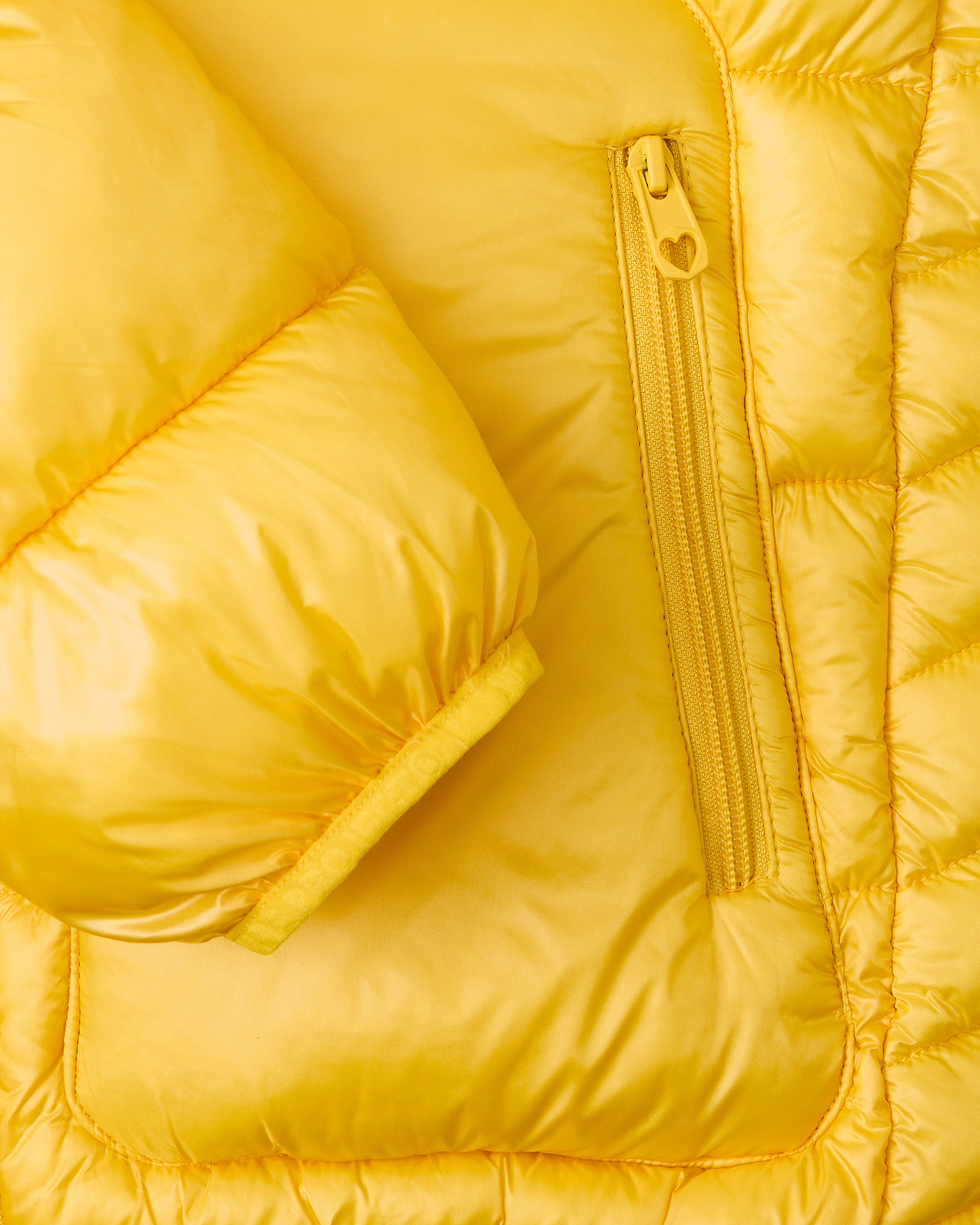 Iconic Puffer Jacket Yellow