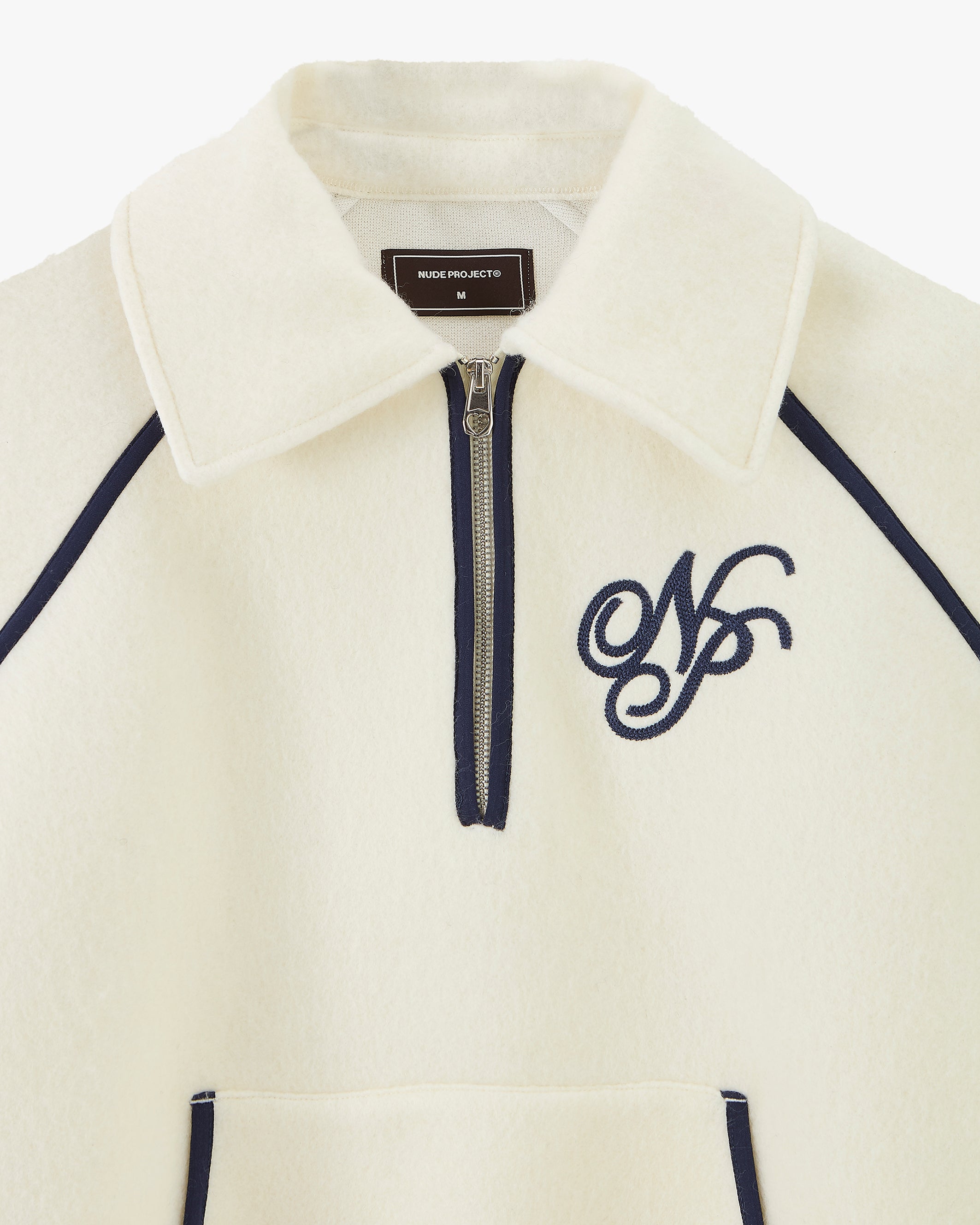 Teddy Quarter-Zip Polar Marshmallow