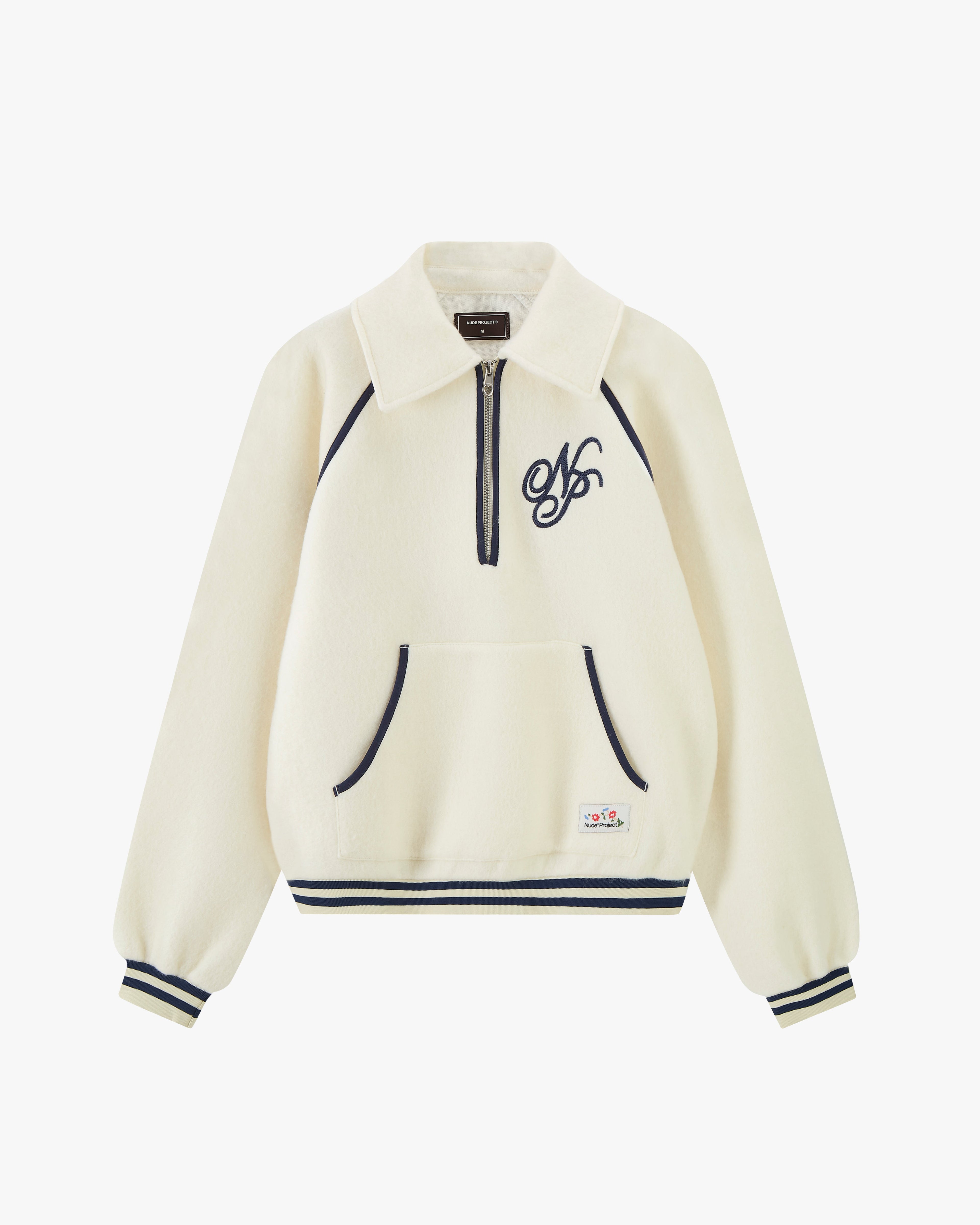 Teddy Quarter-Zip Polar Marshmallow