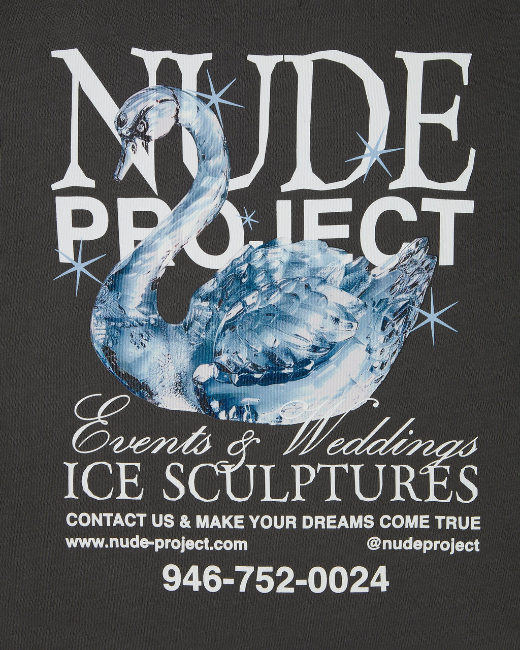 Camiseta Sculpture Gris Oscuro