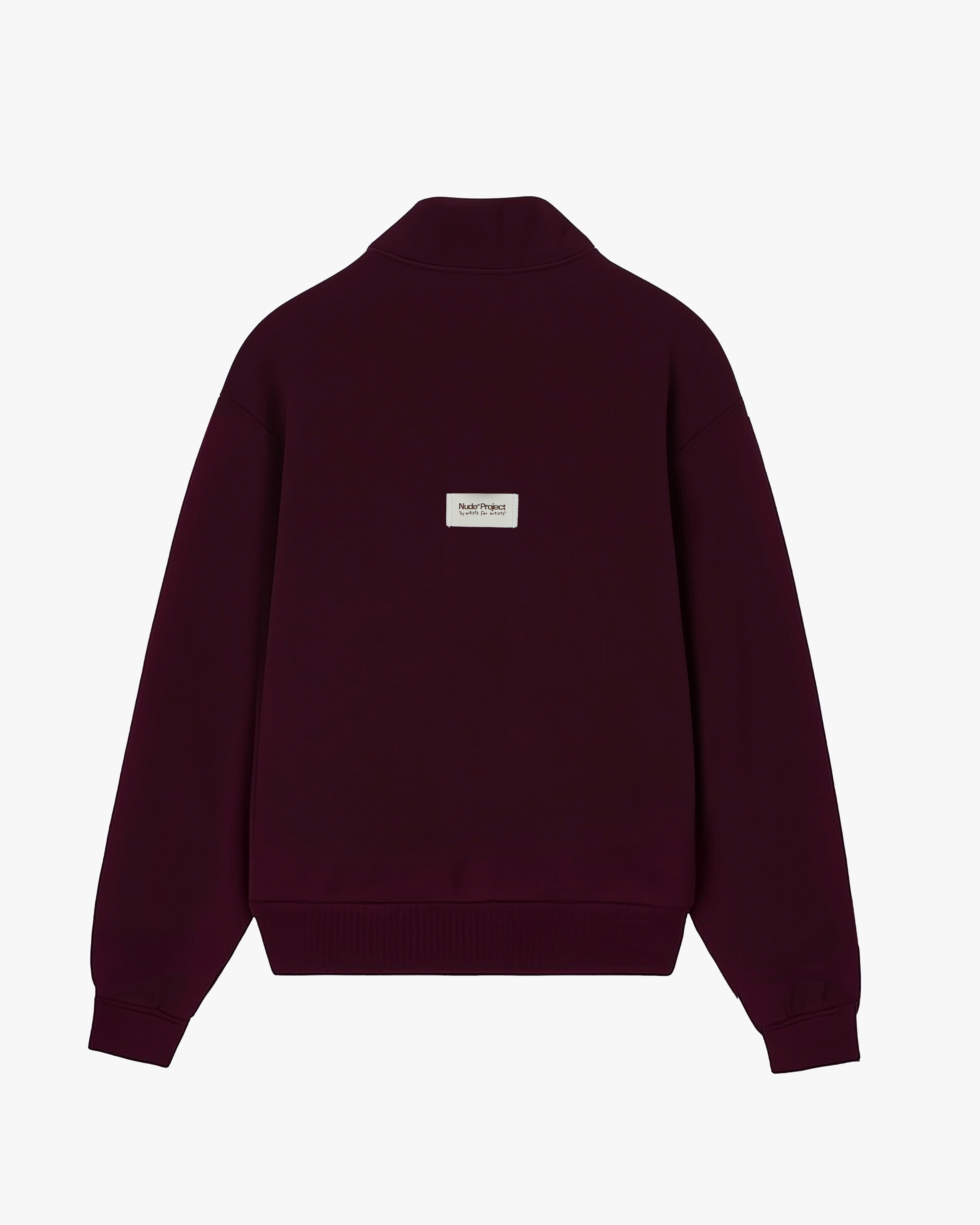 Origins Quarter-Zip Burgundy