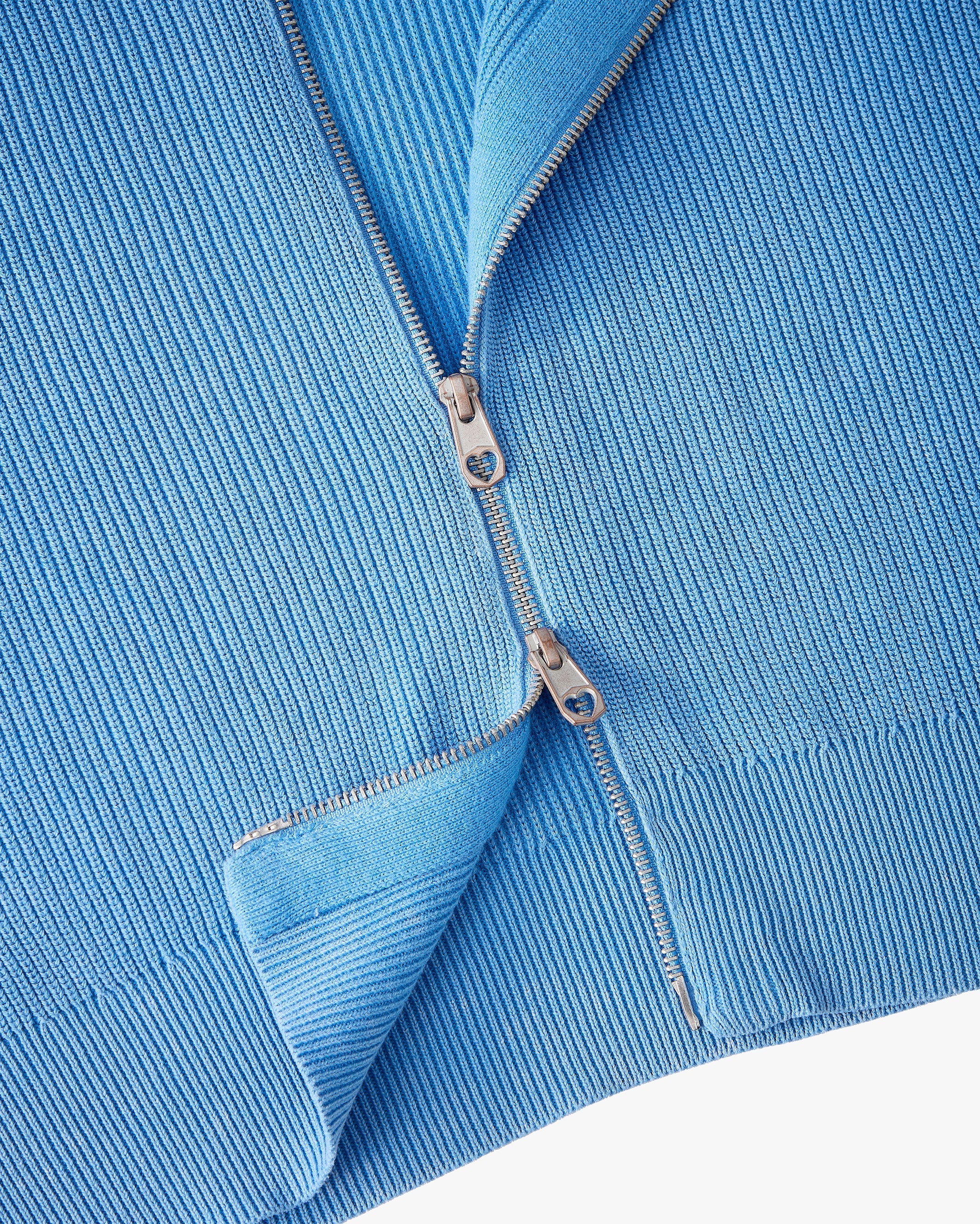 Cárdigan Con Cremallera Shady Azul