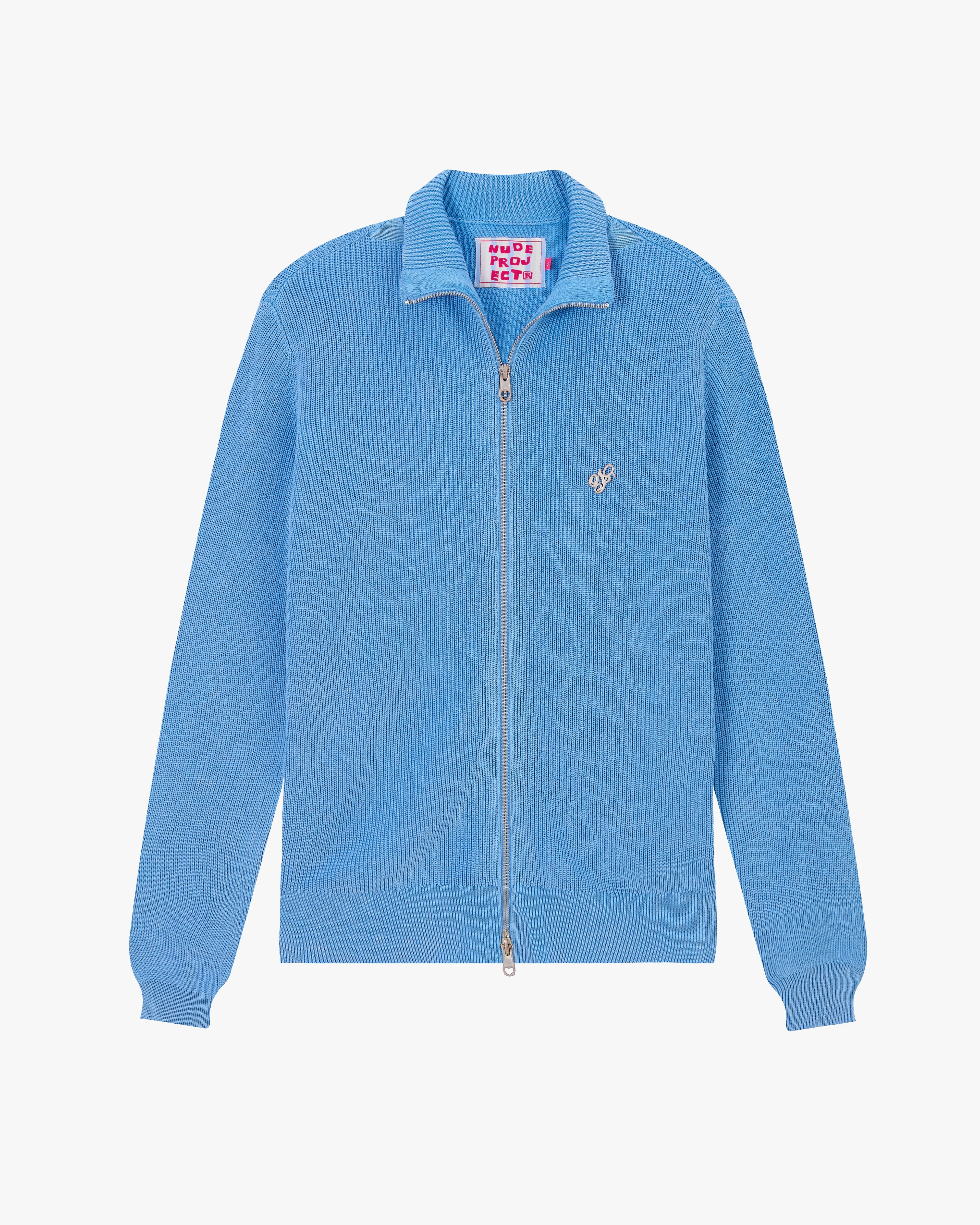 Cárdigan Con Cremallera Shady Azul