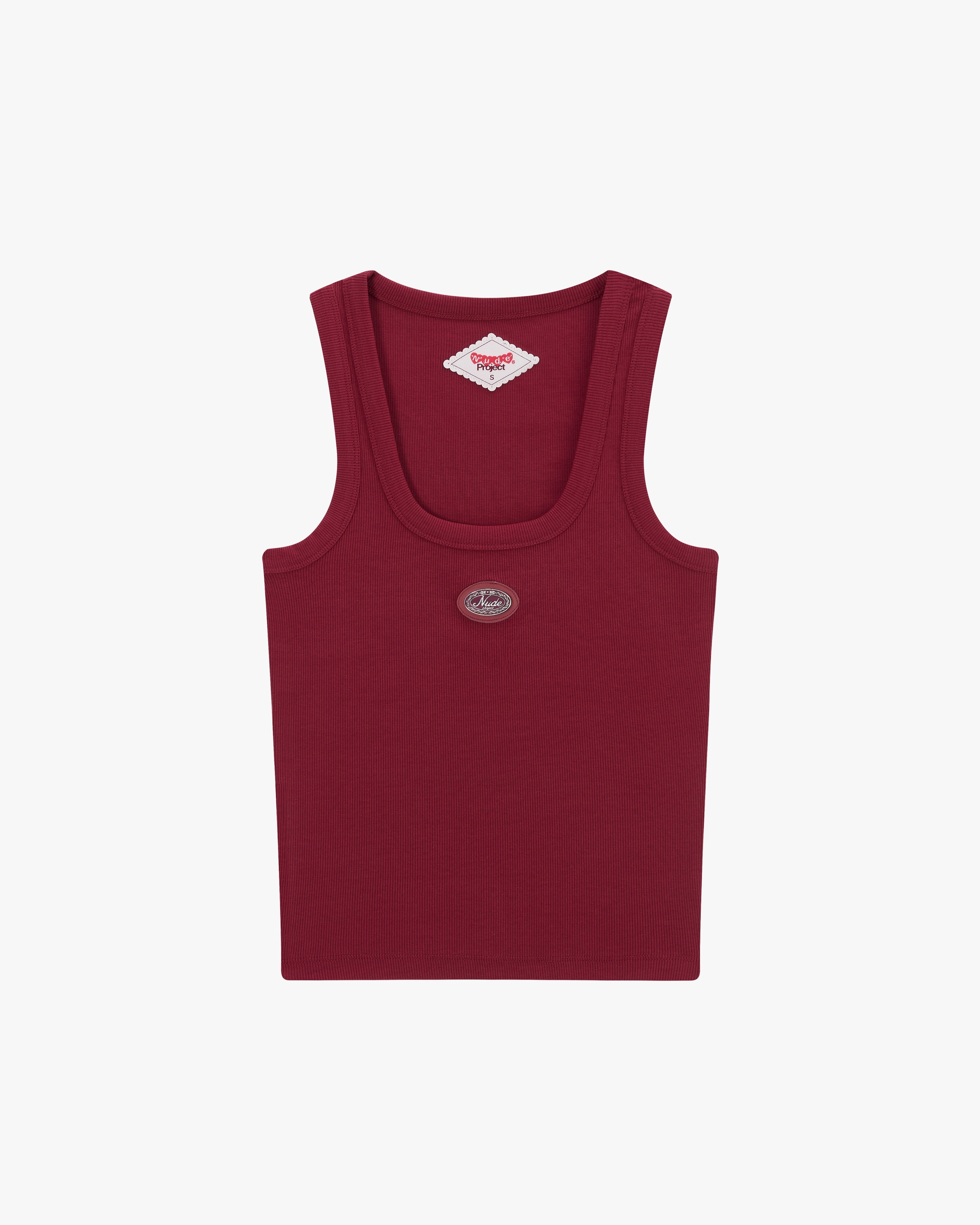 Sophisticated Pleasure Tank Top Burgundy