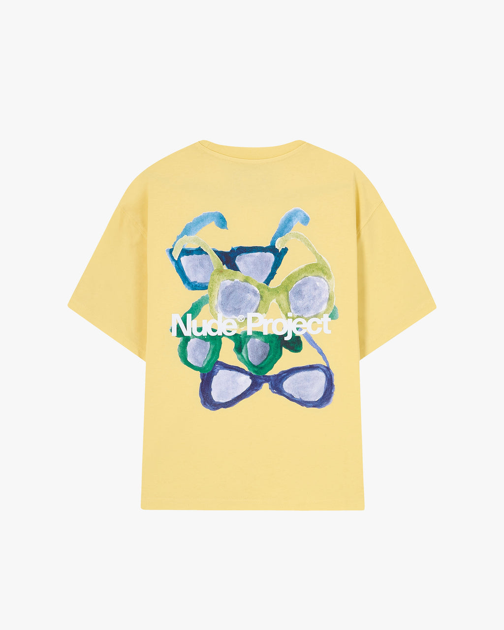Camiseta Sunglasses Amarillo