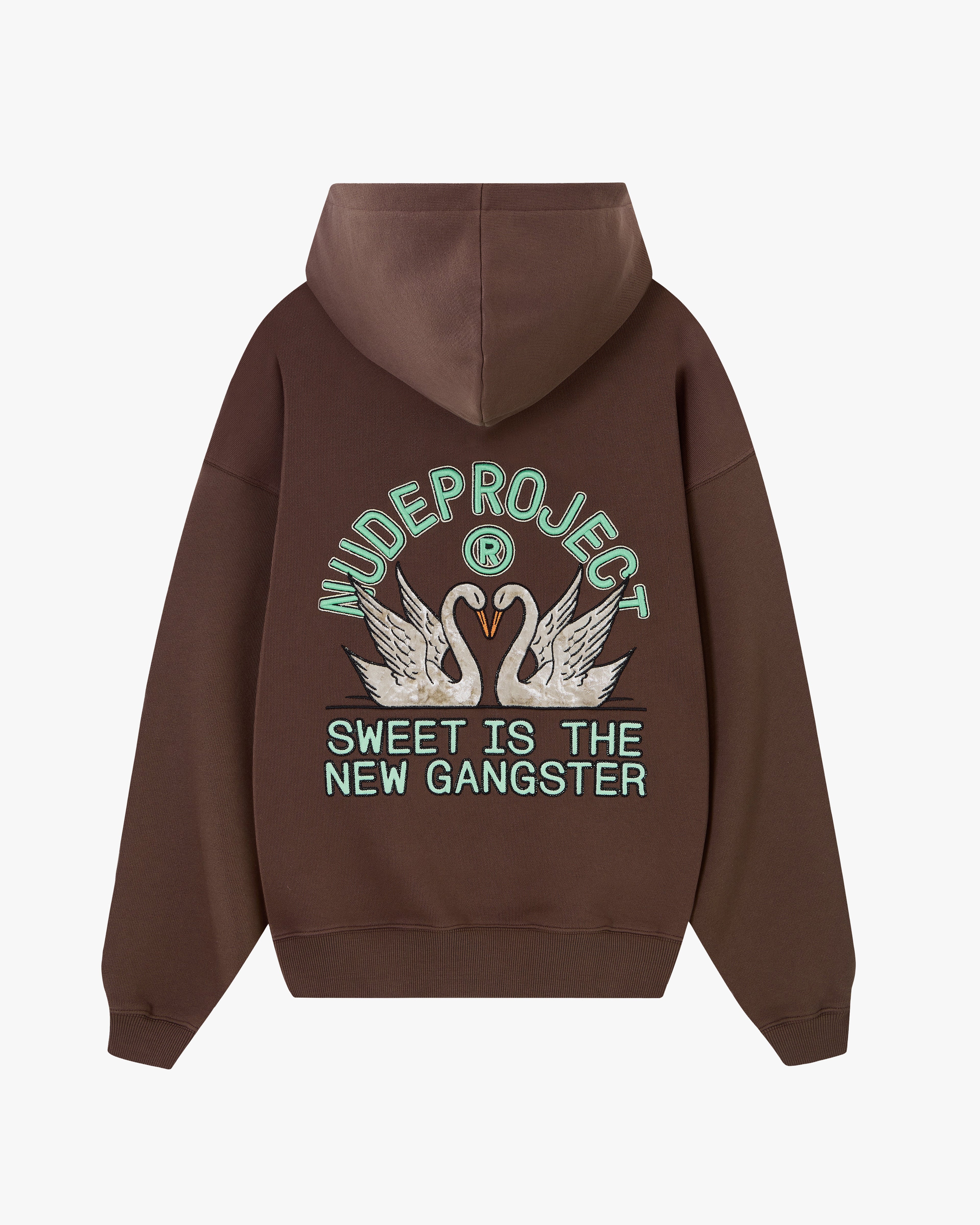Sudadera Swans Marrón