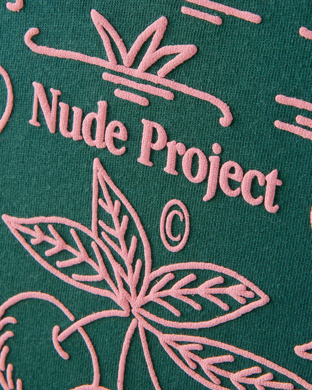 Camiseta Swan Garden Verde