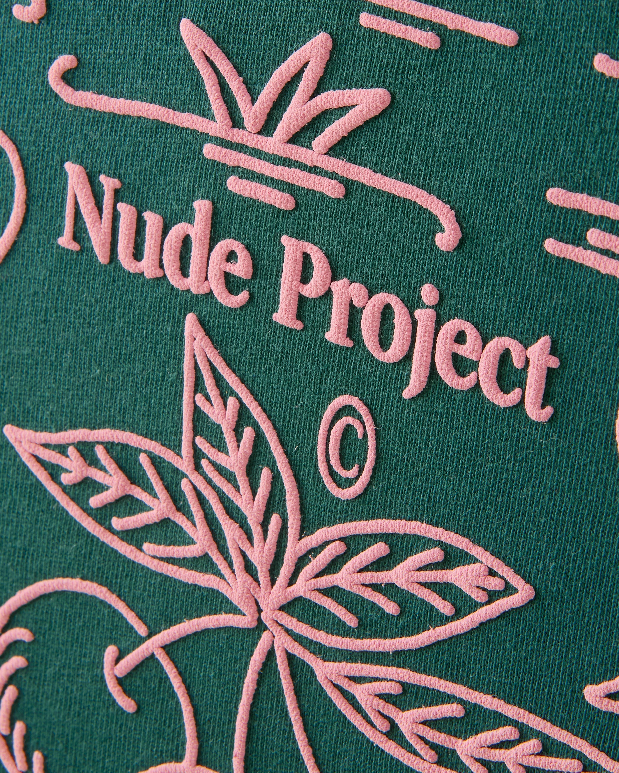 Camiseta Swan Garden Verde