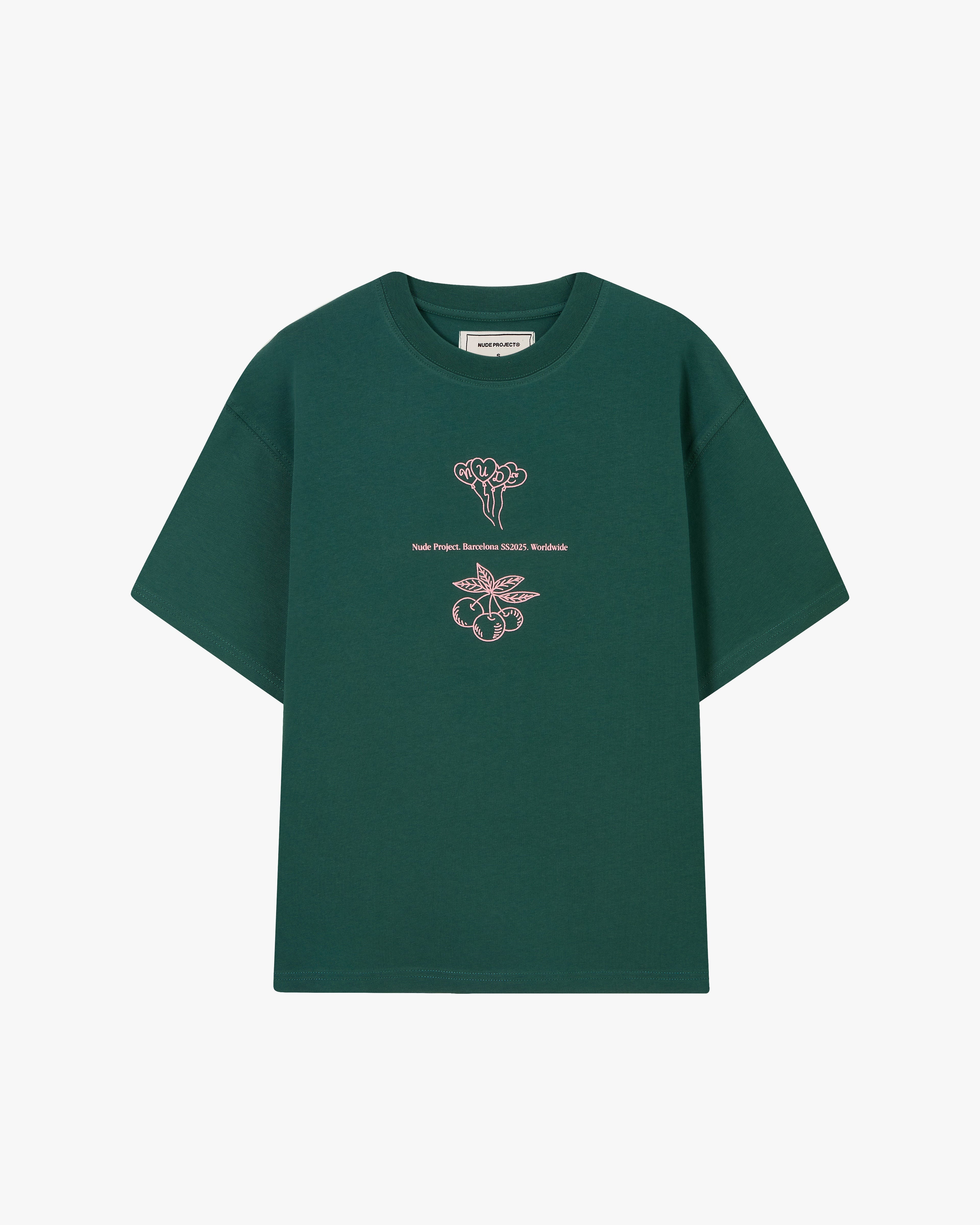 Camiseta Swan Garden Verde