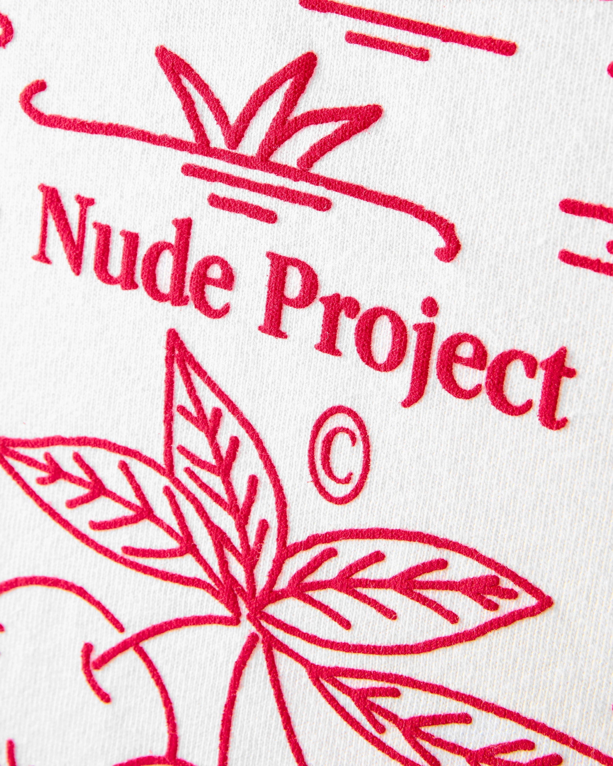 Camiseta Swan Garden Blanca