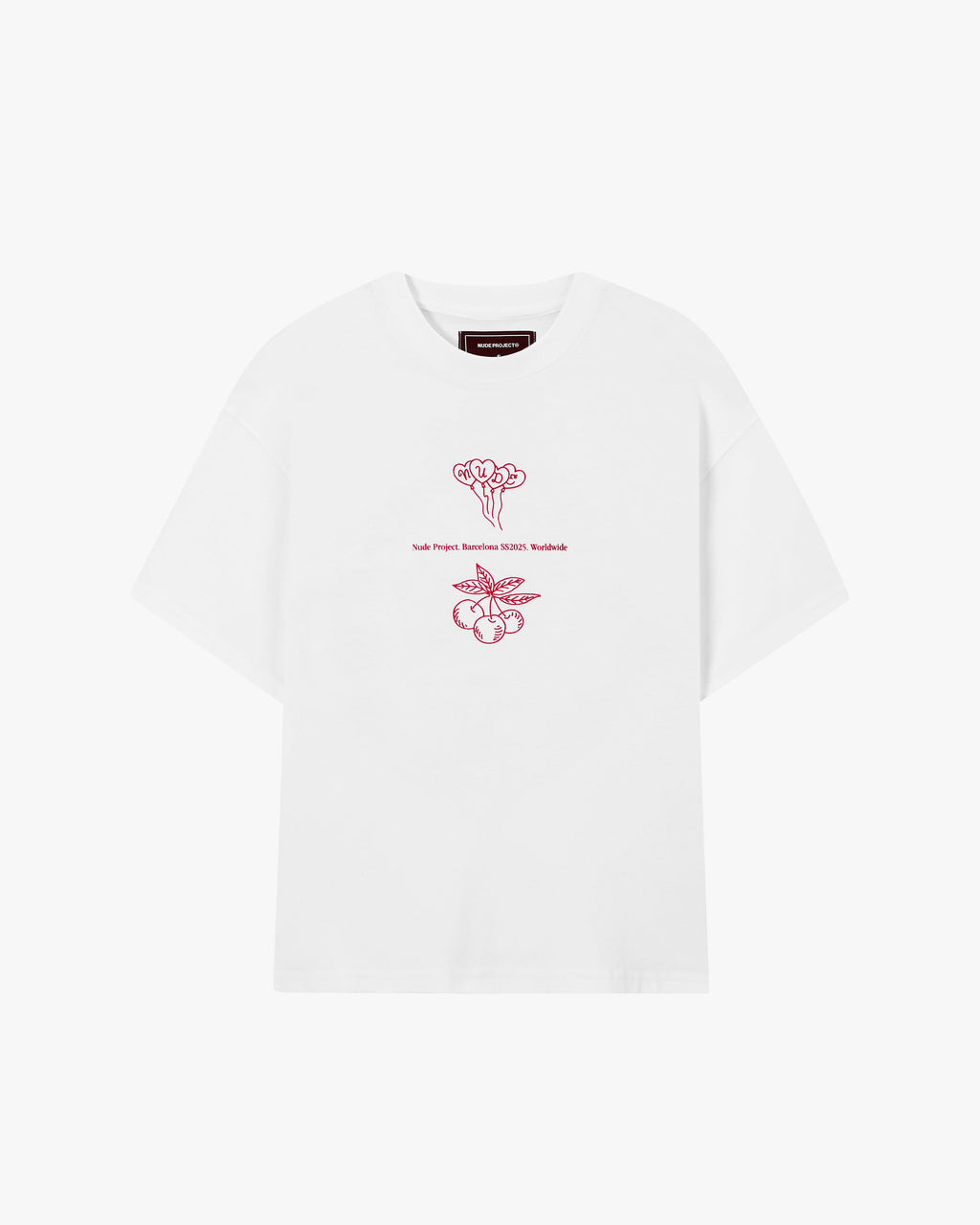 Camiseta Swan Garden Blanca