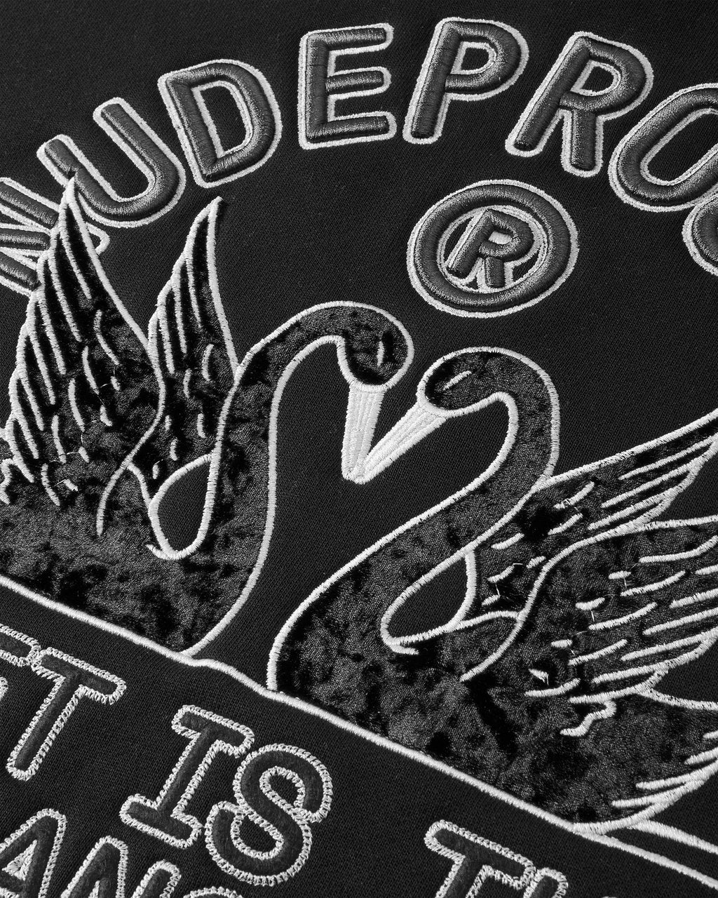 Sudadera Swans Negra