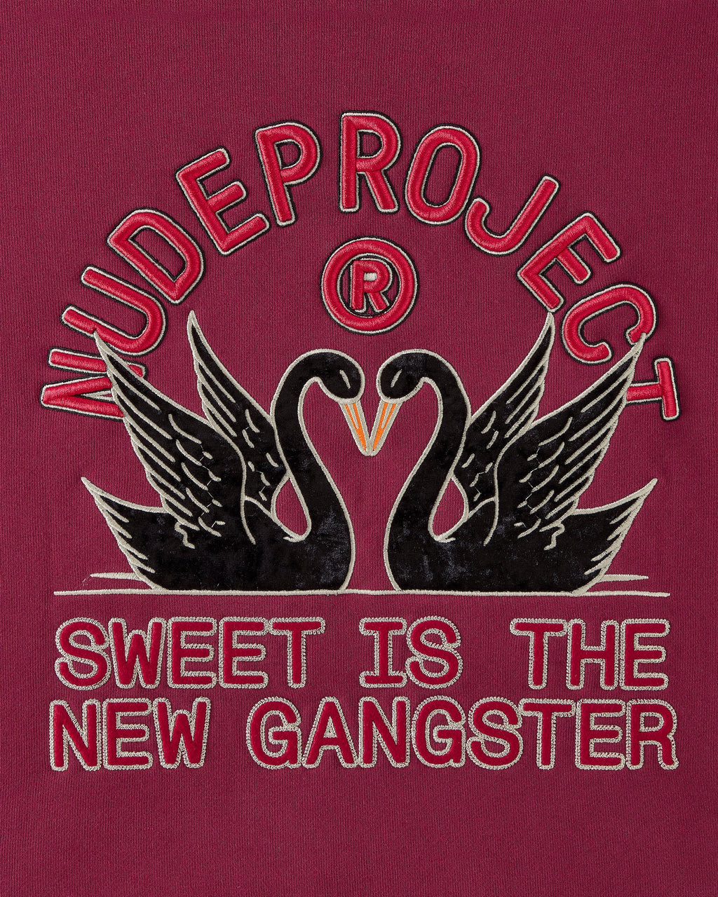 Sudadera Swans Granate