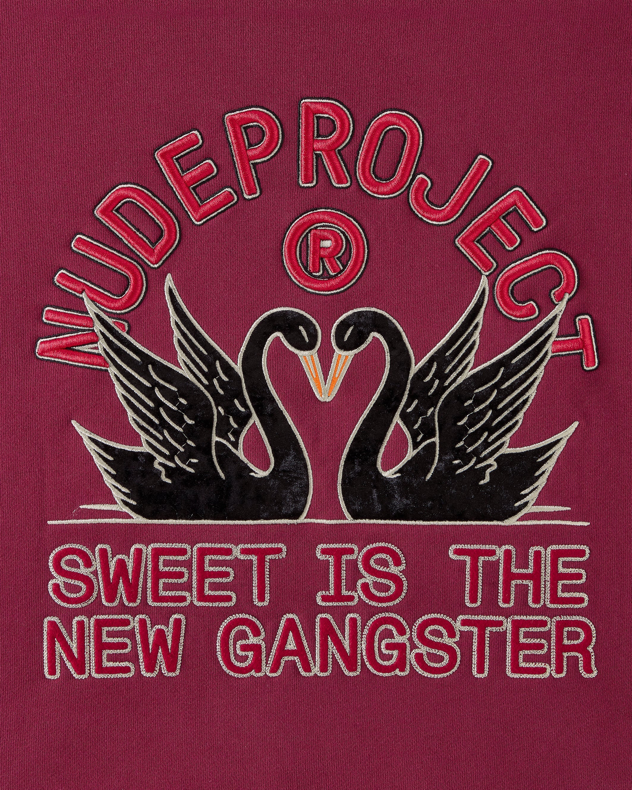 Sudadera Swans Granate