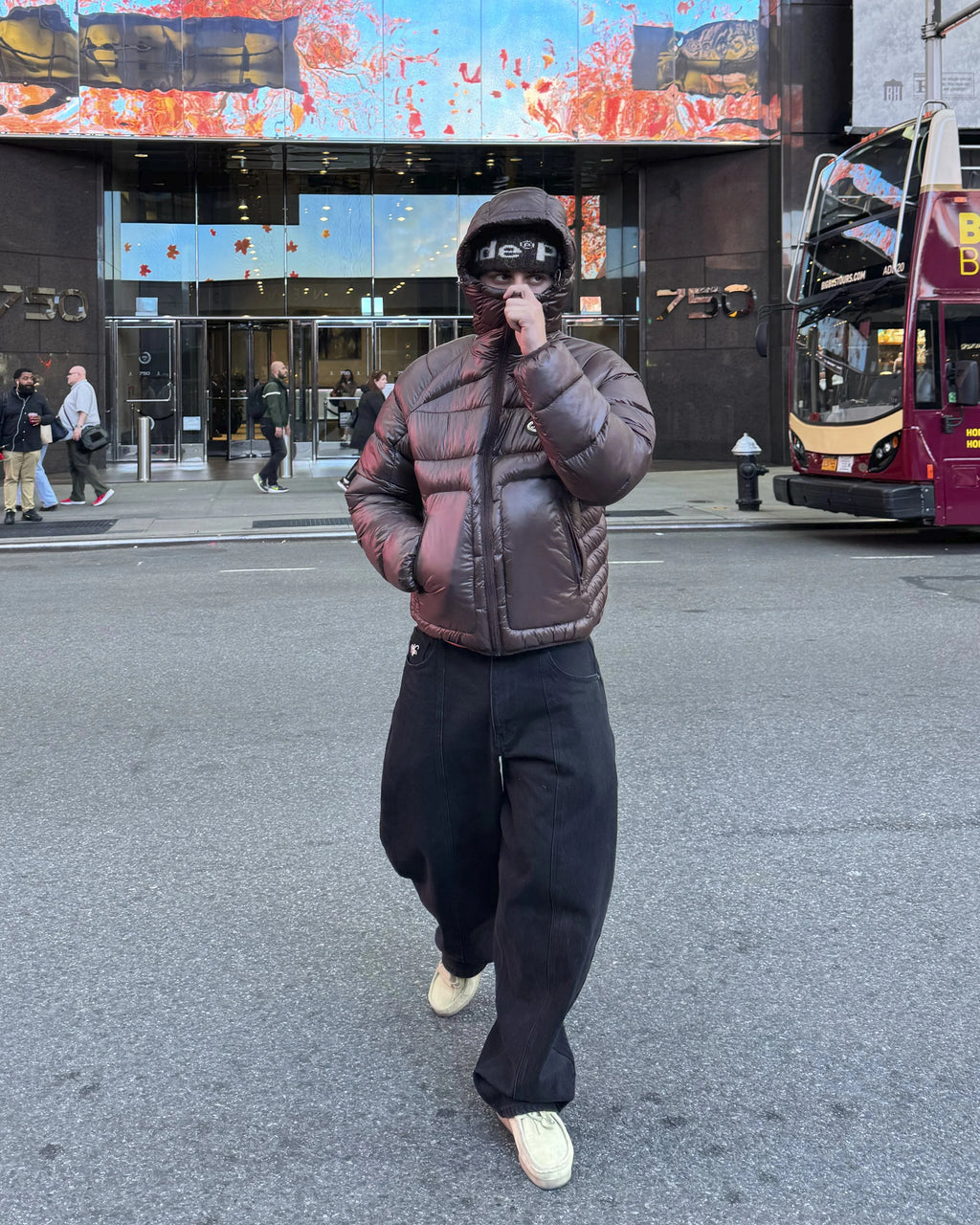 Iconic Puffer Jacket Brown