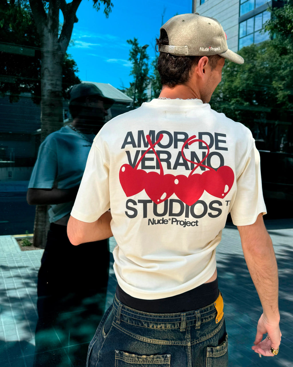 Camiseta Xoxo Blanco Crema