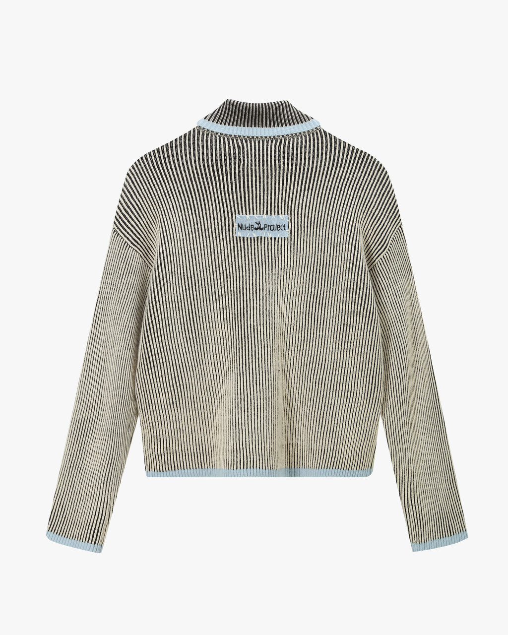 Cárdigan Con Cremallera Classy Azul