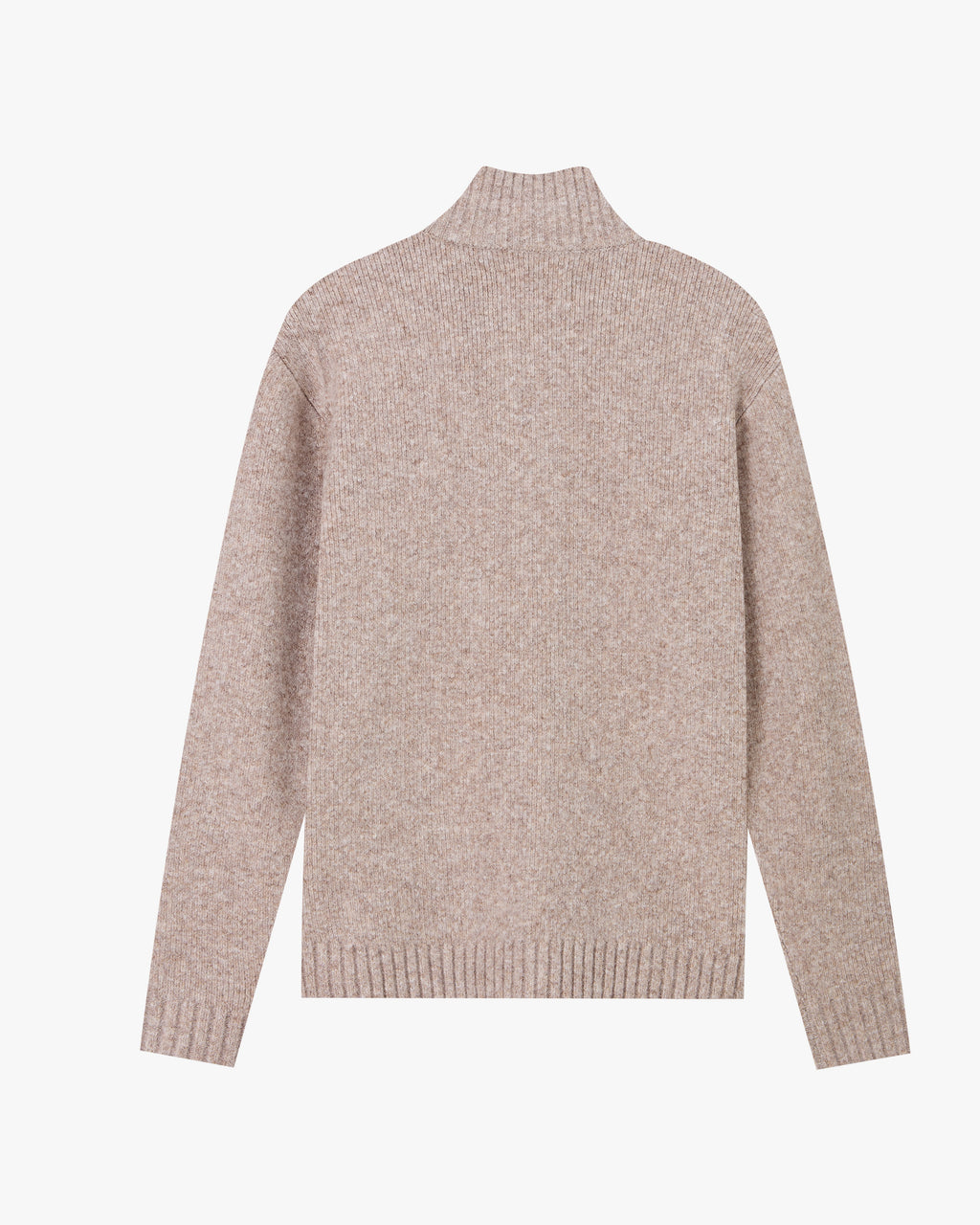 Cárdigan Con Cremallera Sweet Beige