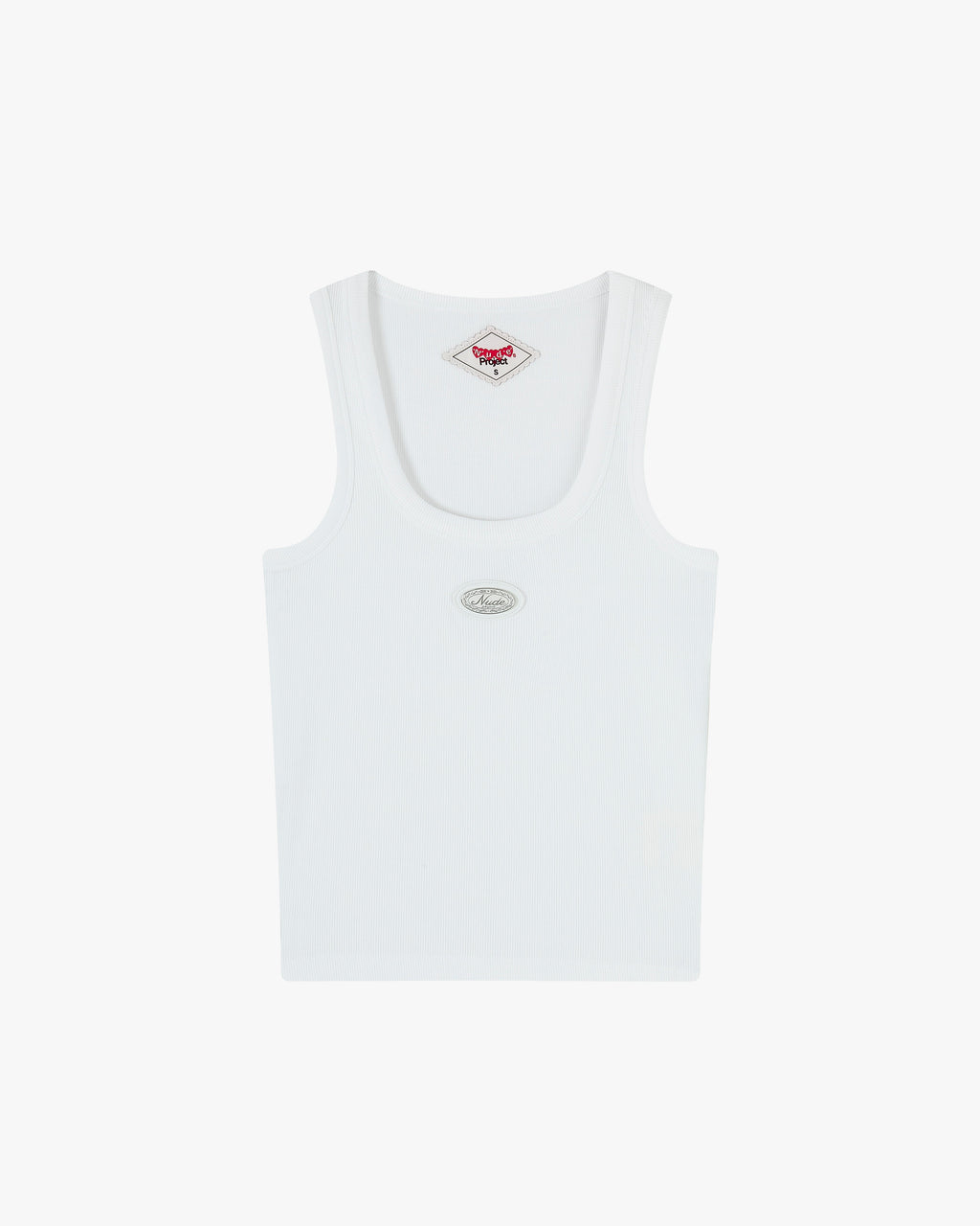 Sophisticated Pleasure Tank Top White