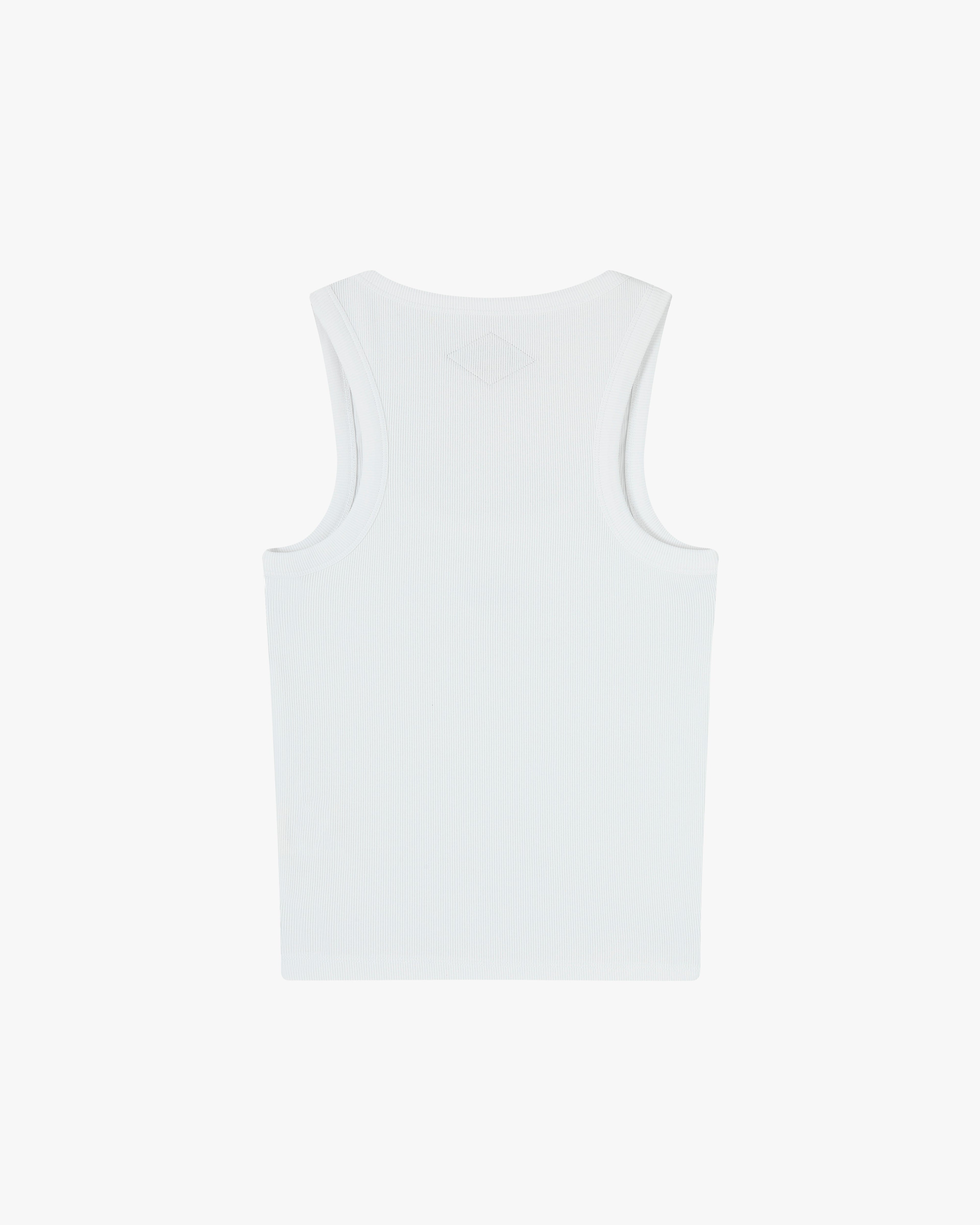 Sophisticated Pleasure Tank Top White