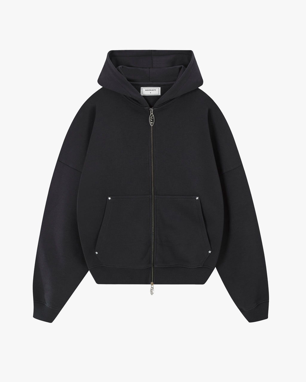 Lights Zip-Up Hoodie Black
