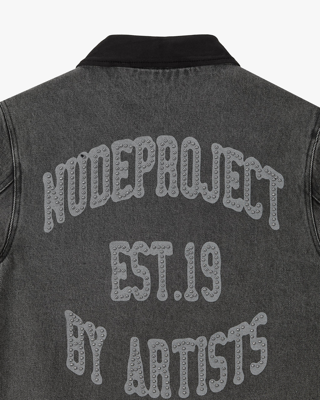 Trucker Denim Jacket Black