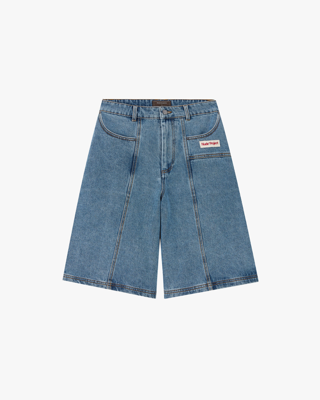 Updown Denim Shorts