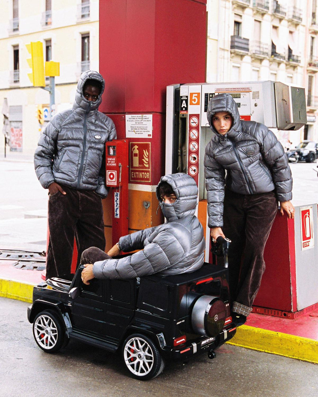 Iconic Puffer Jacket Grey