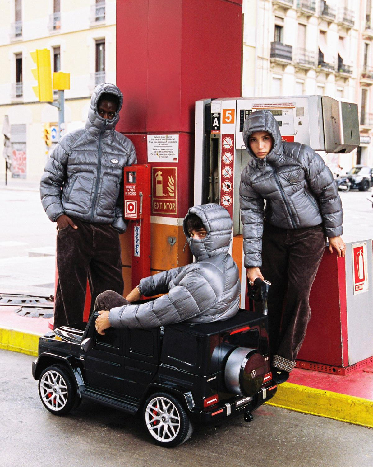 Iconic Puffer Jacket Grey