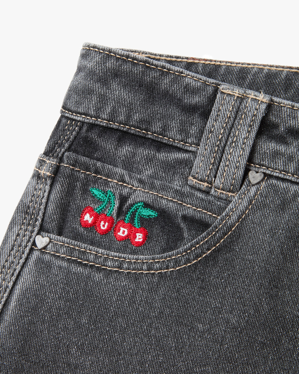 Pantalón Vaquero Straight Negro