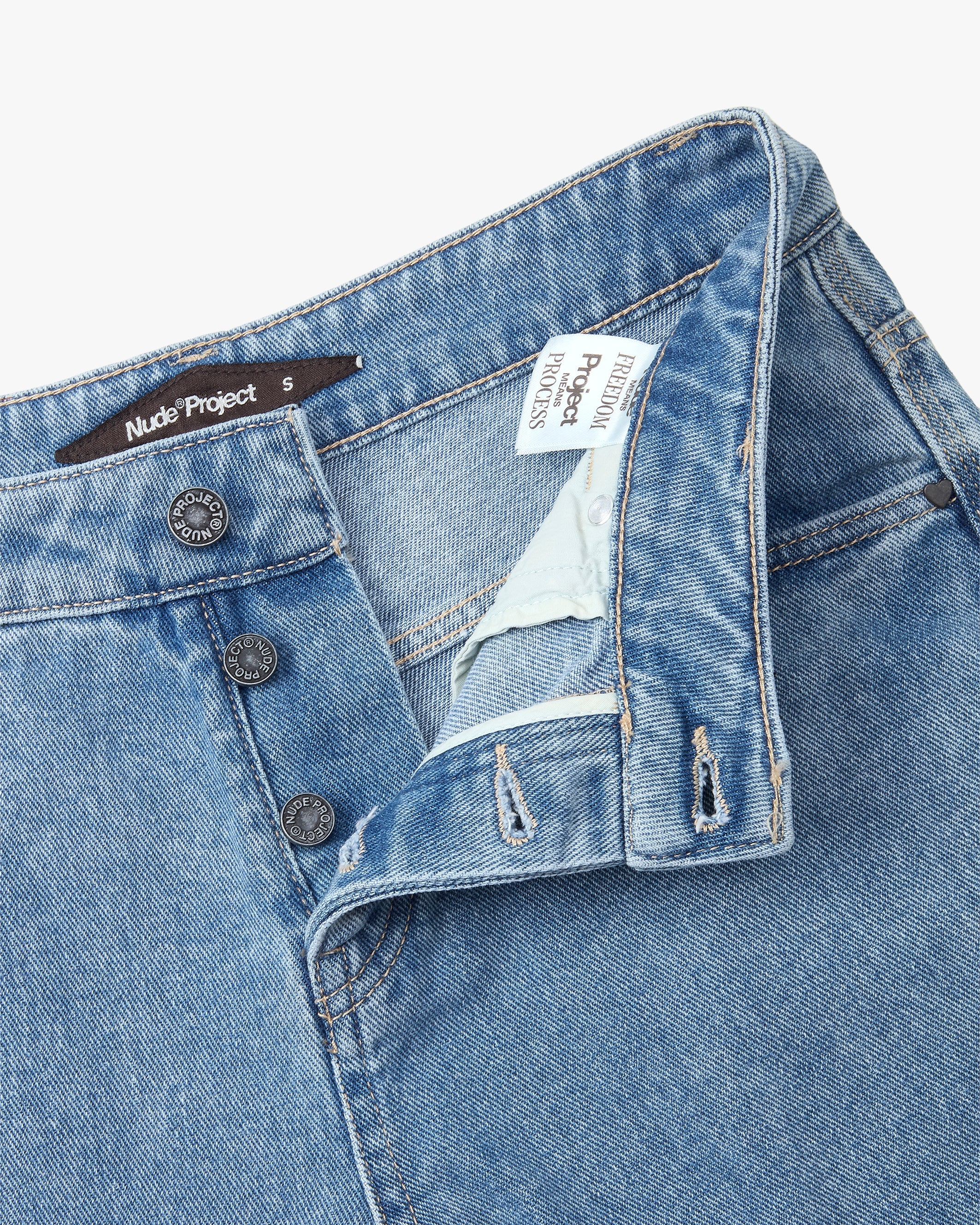 Pantalón Vaquero Straight Azul